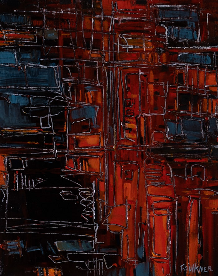 #7, 16x20, Acrylic on Canvas, 2018