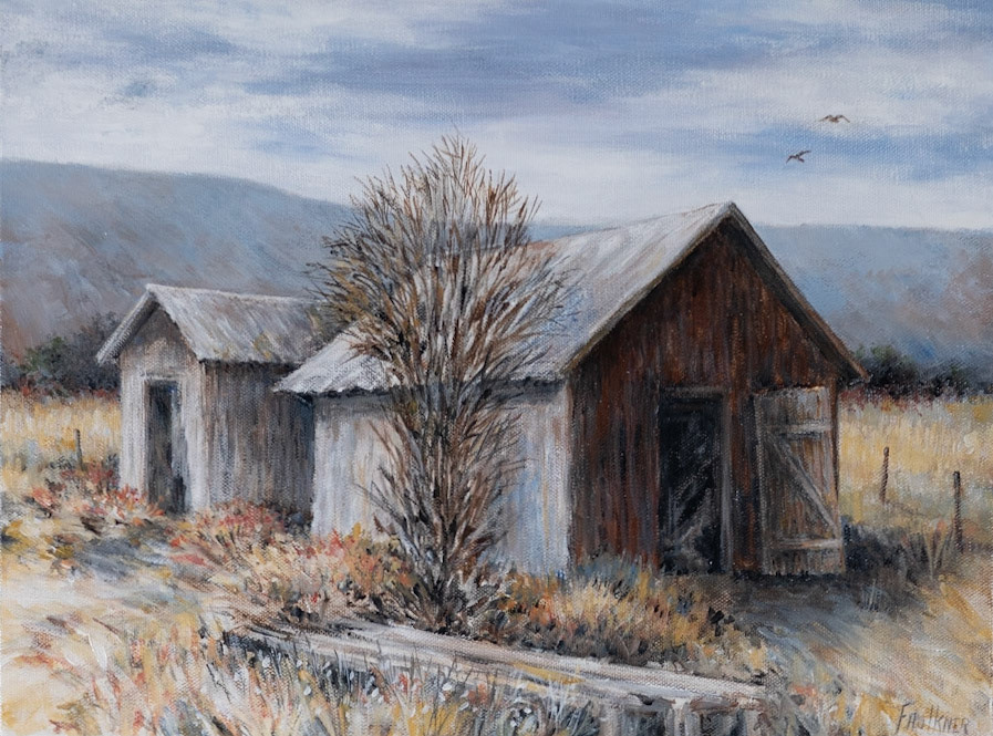 Jackson Hole, 16x12, Acrylic on Canvas, 2016