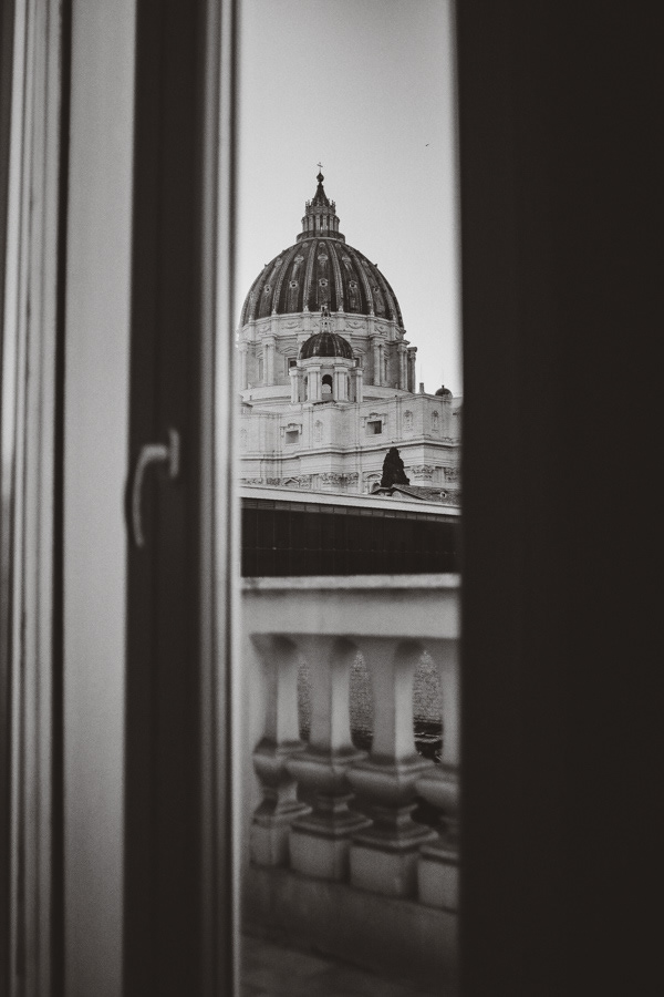 Blick auf den Petersdom