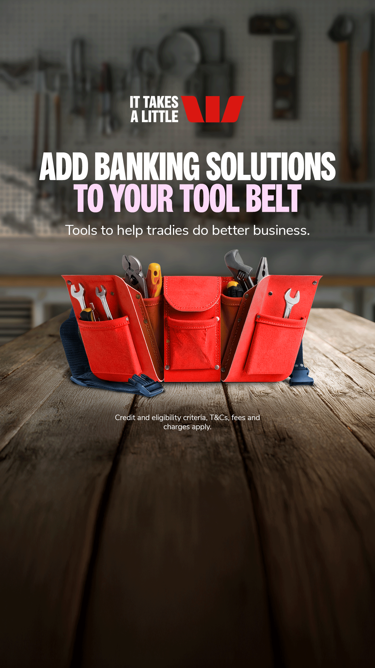 Westpac Tradies Story Carousel