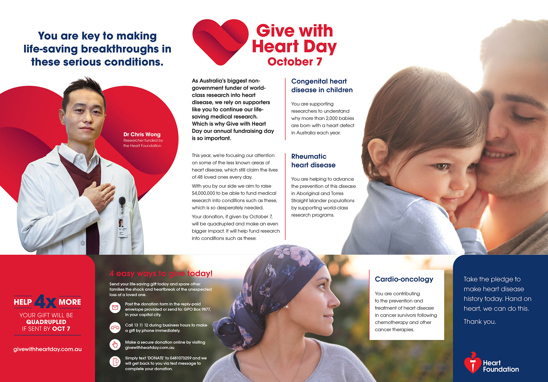 Z-Card Inside spread