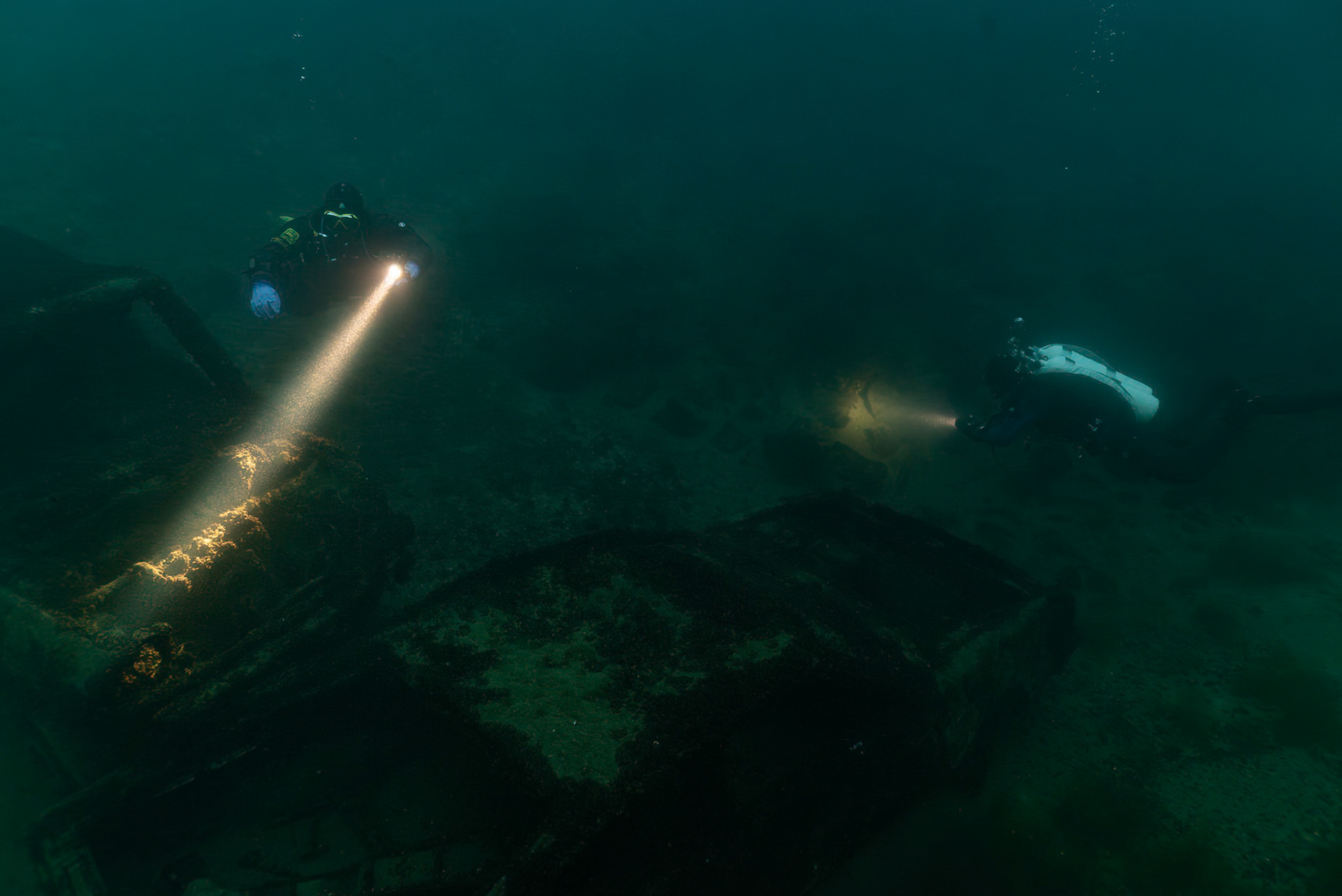 Technical exploration dive