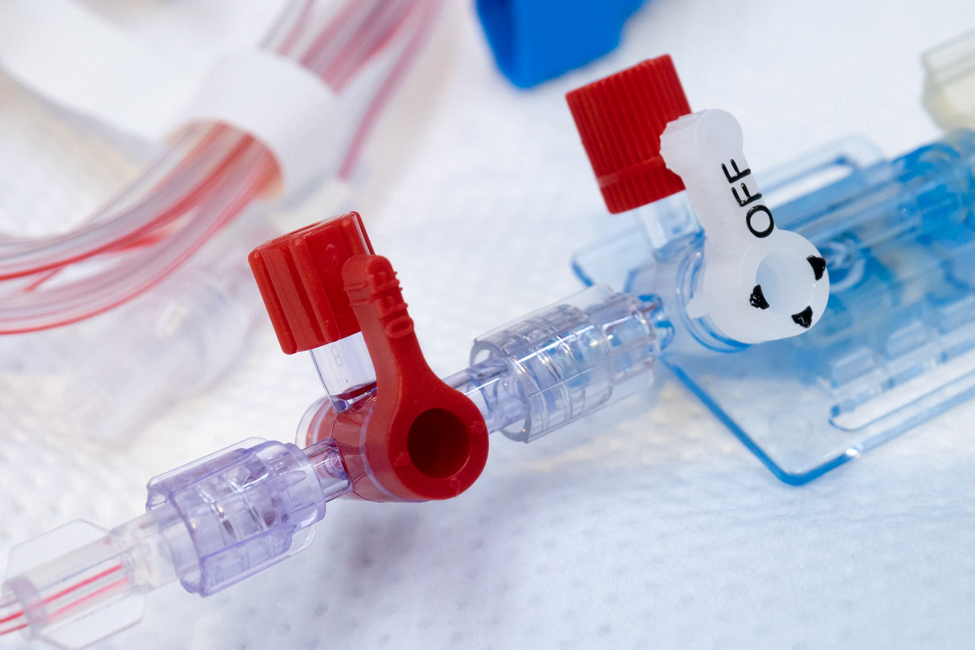 Pressure transducer in ICU for elearning