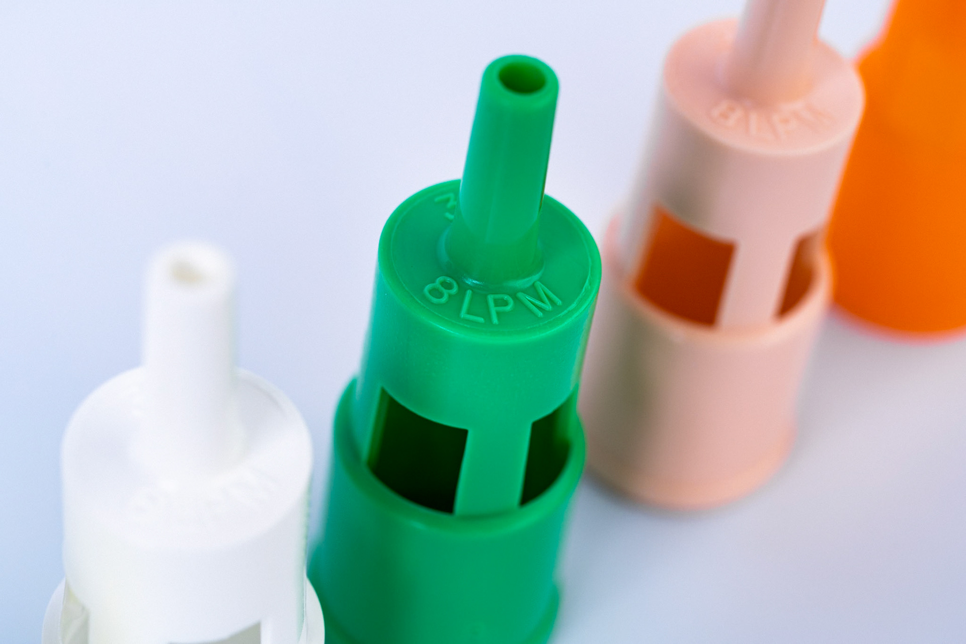 Different oxygen adapters