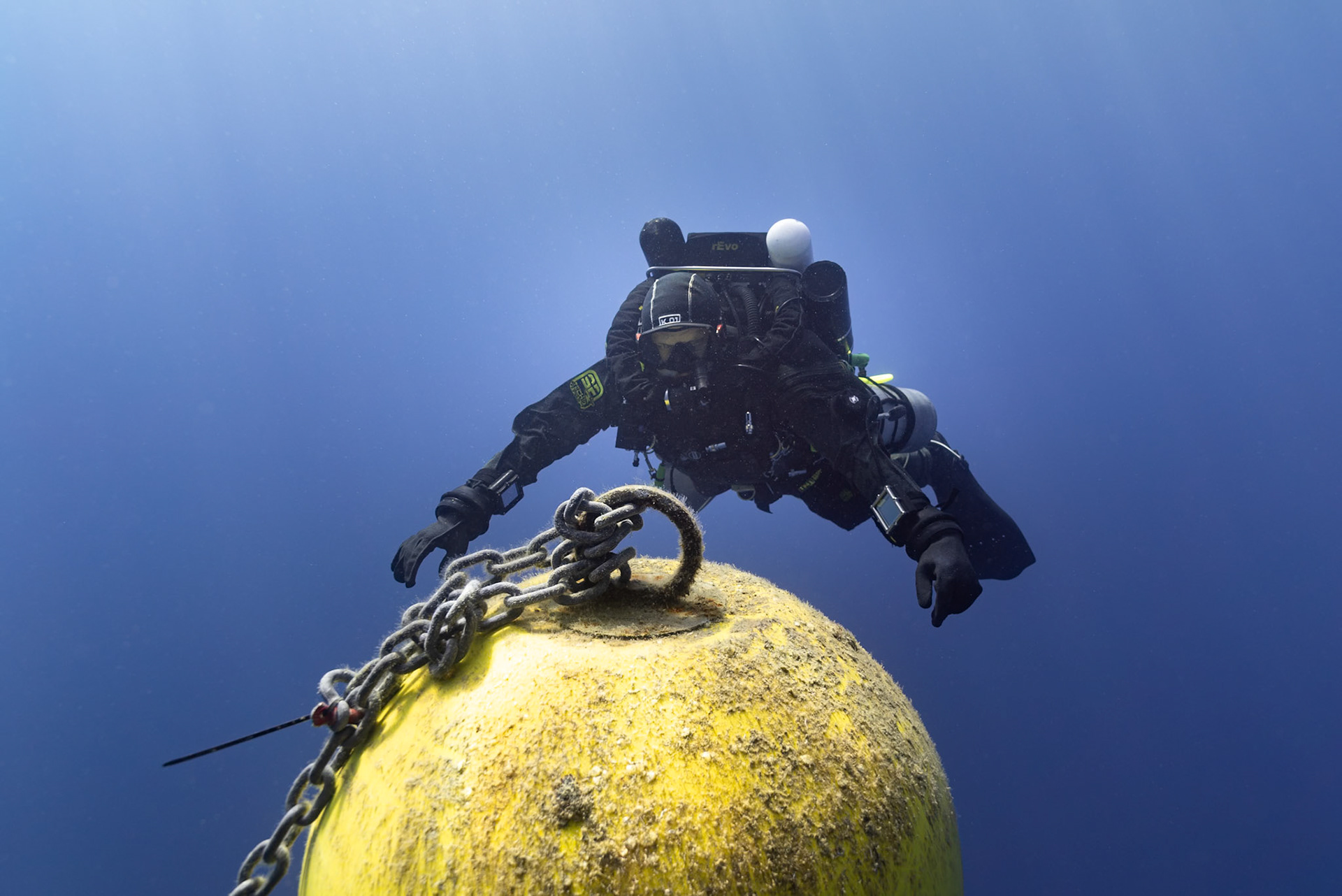 Technical diving near Portofino / Italy