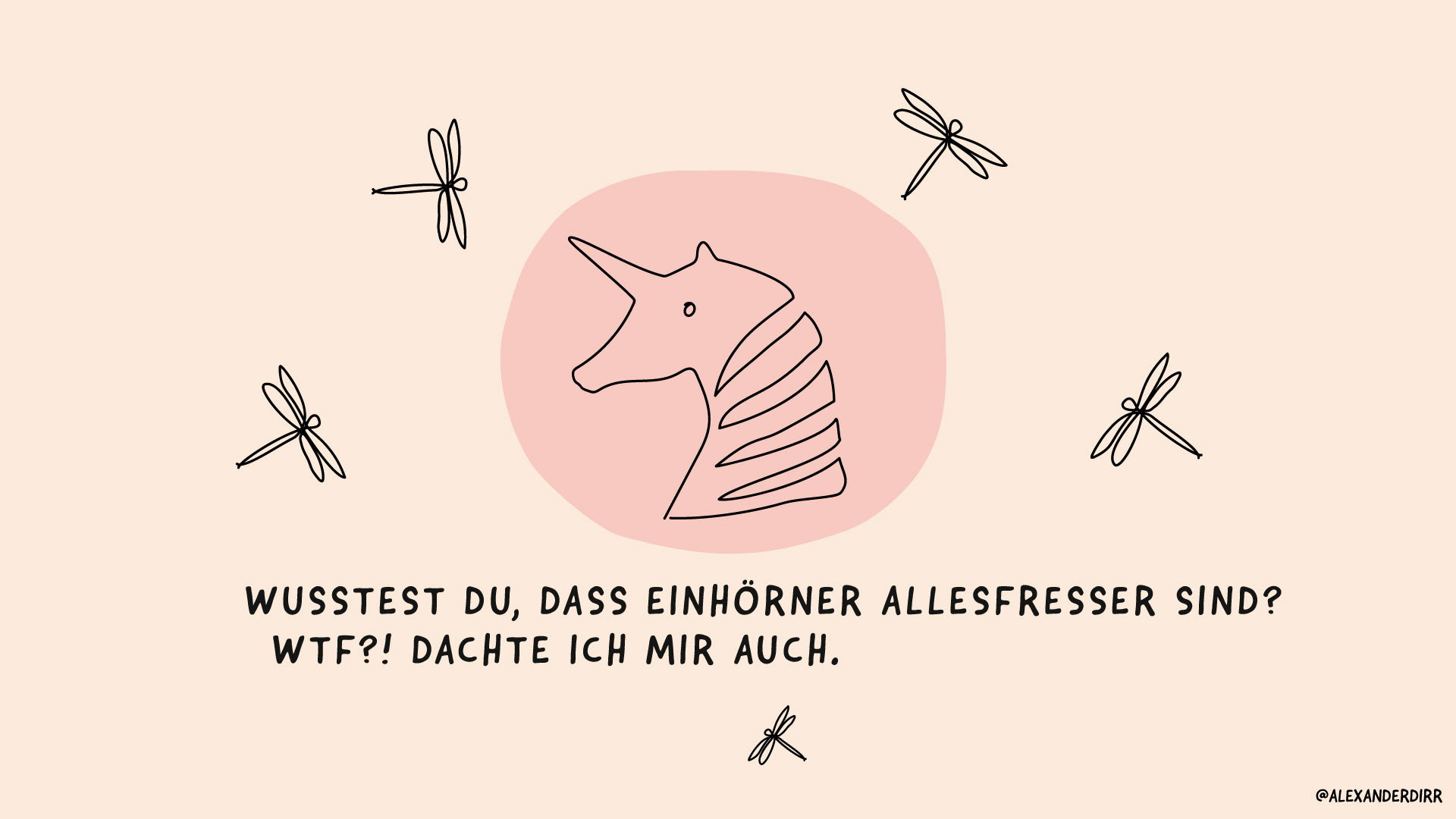 Einhörner vs Libellen - Alexander Dirr