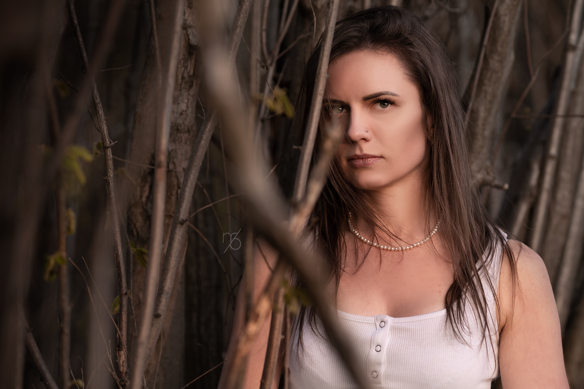 Forest Light | Women's Nature Portrait | Martyna Osuchowska Photography
