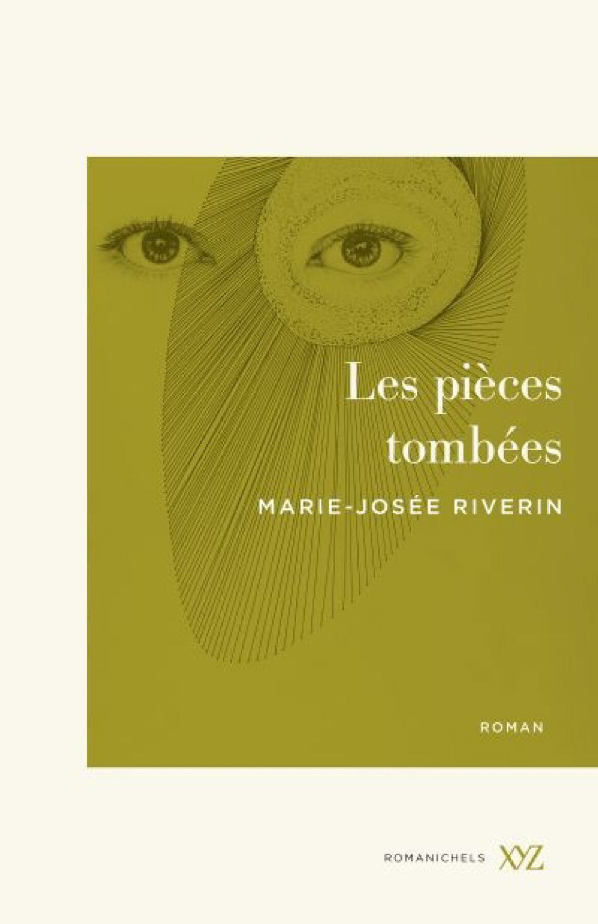 Illustrations de couverture - Les pièces tombées, Marie-Josée Riverin. Roman. Éditions XYZ 2020
