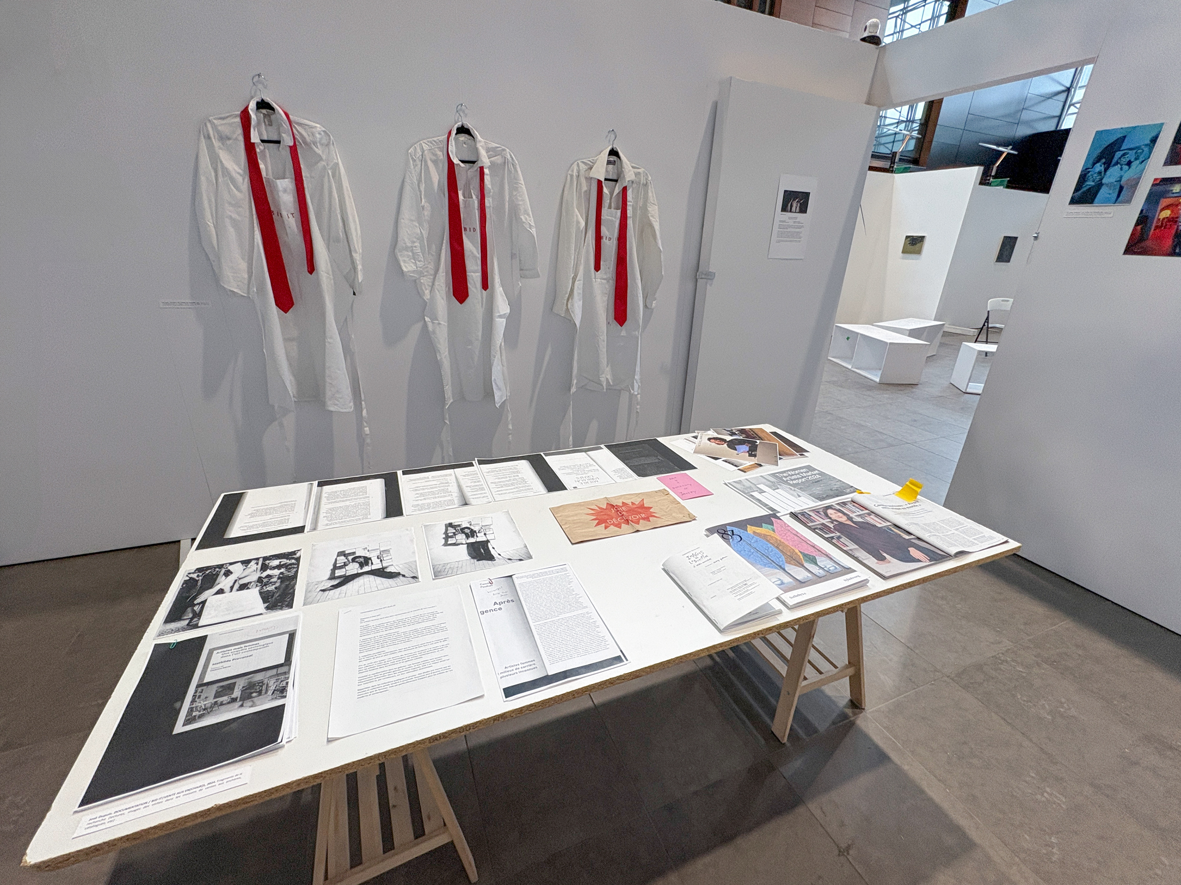 José Dupuis. Bid it | vente aux en[chair]s, 2025. Exposition des archives crédit photo©Jean Turgeon