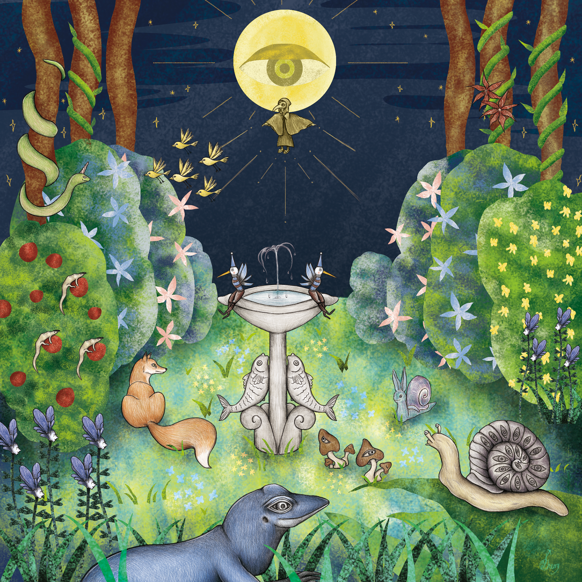 Garden Under Moonlight, Faerian: Humanity