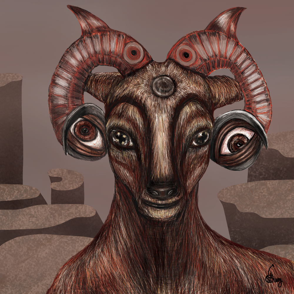 Four-eyed Wild Sheep