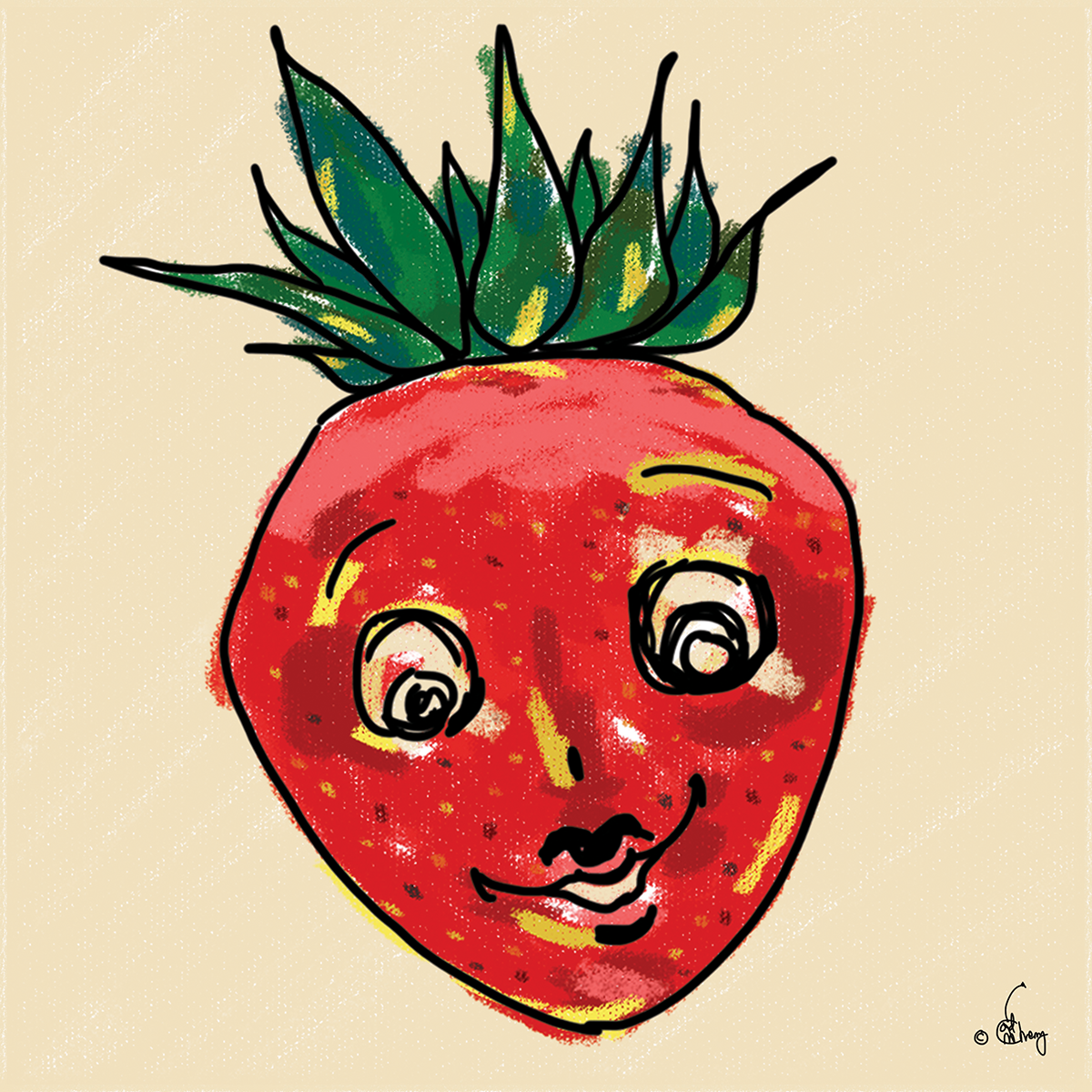 Surprised Strawberry
