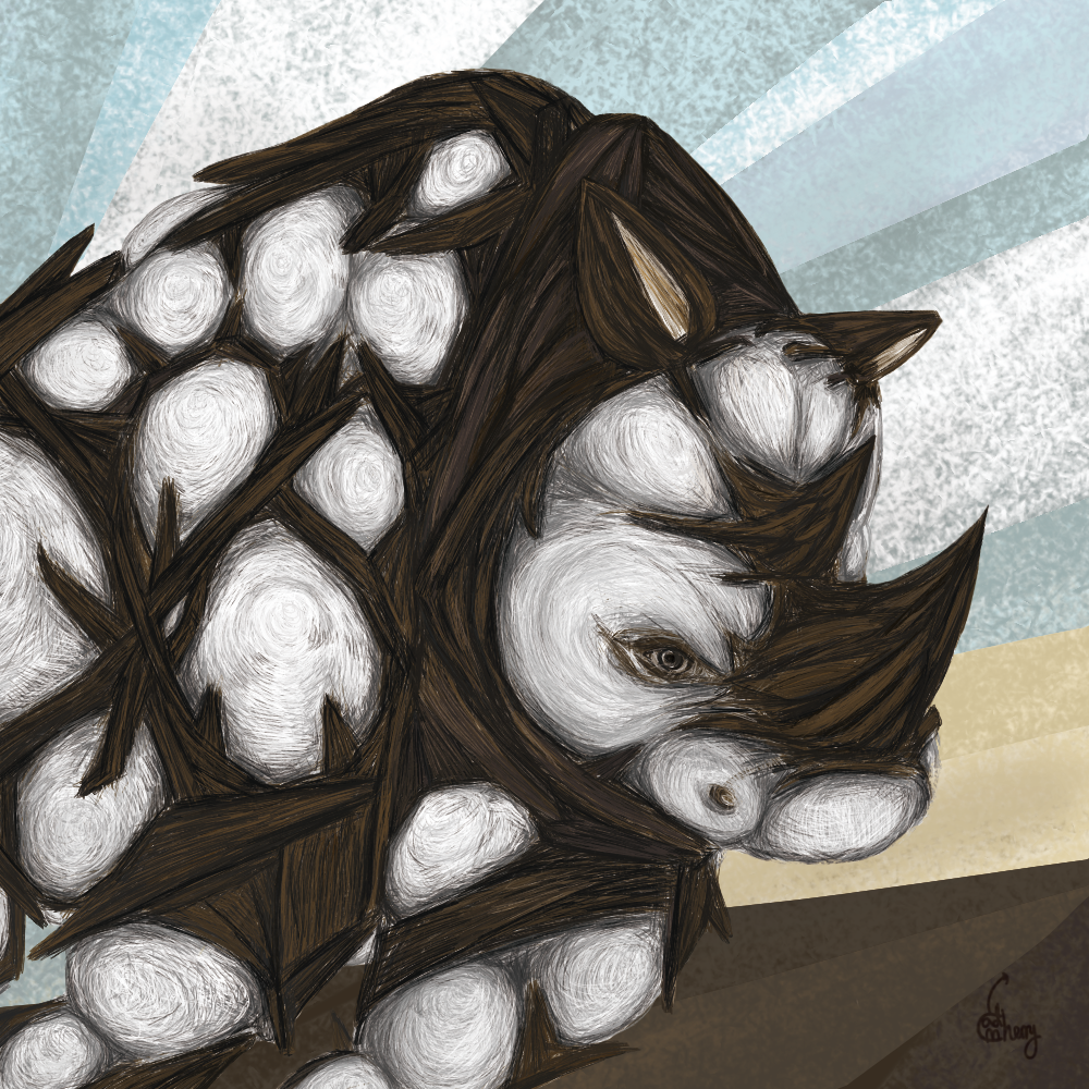 Cotton Rhinoceros