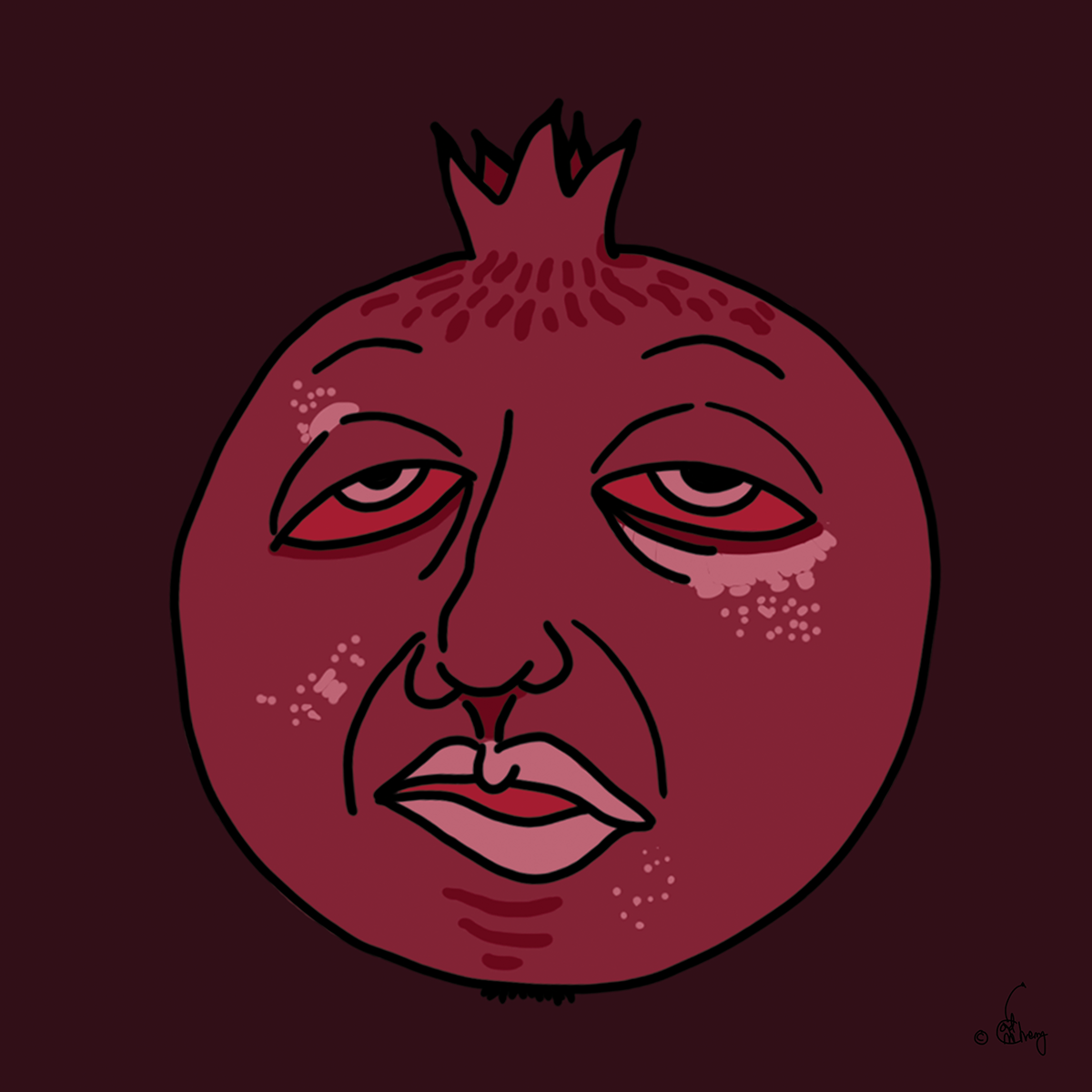 Sleepy Pomegranate