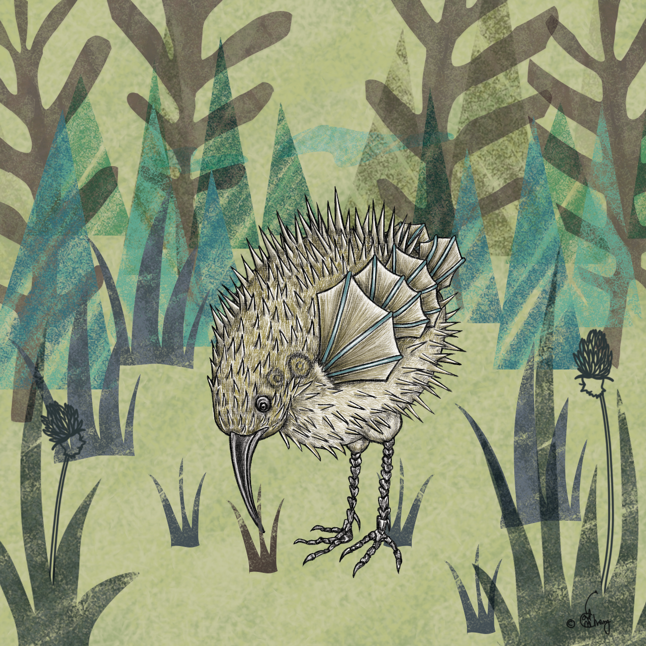 Puffer Bird