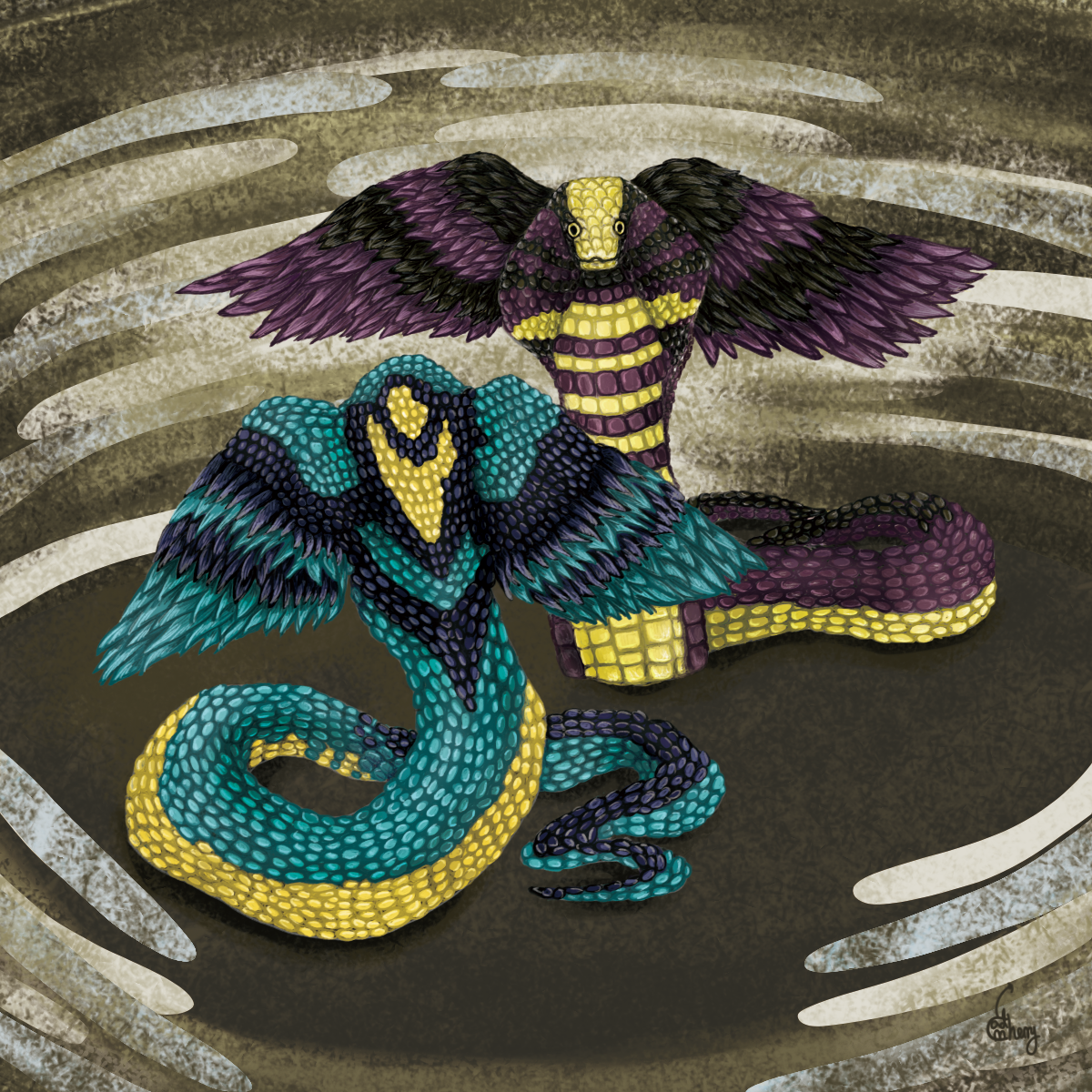 Winged Cobra