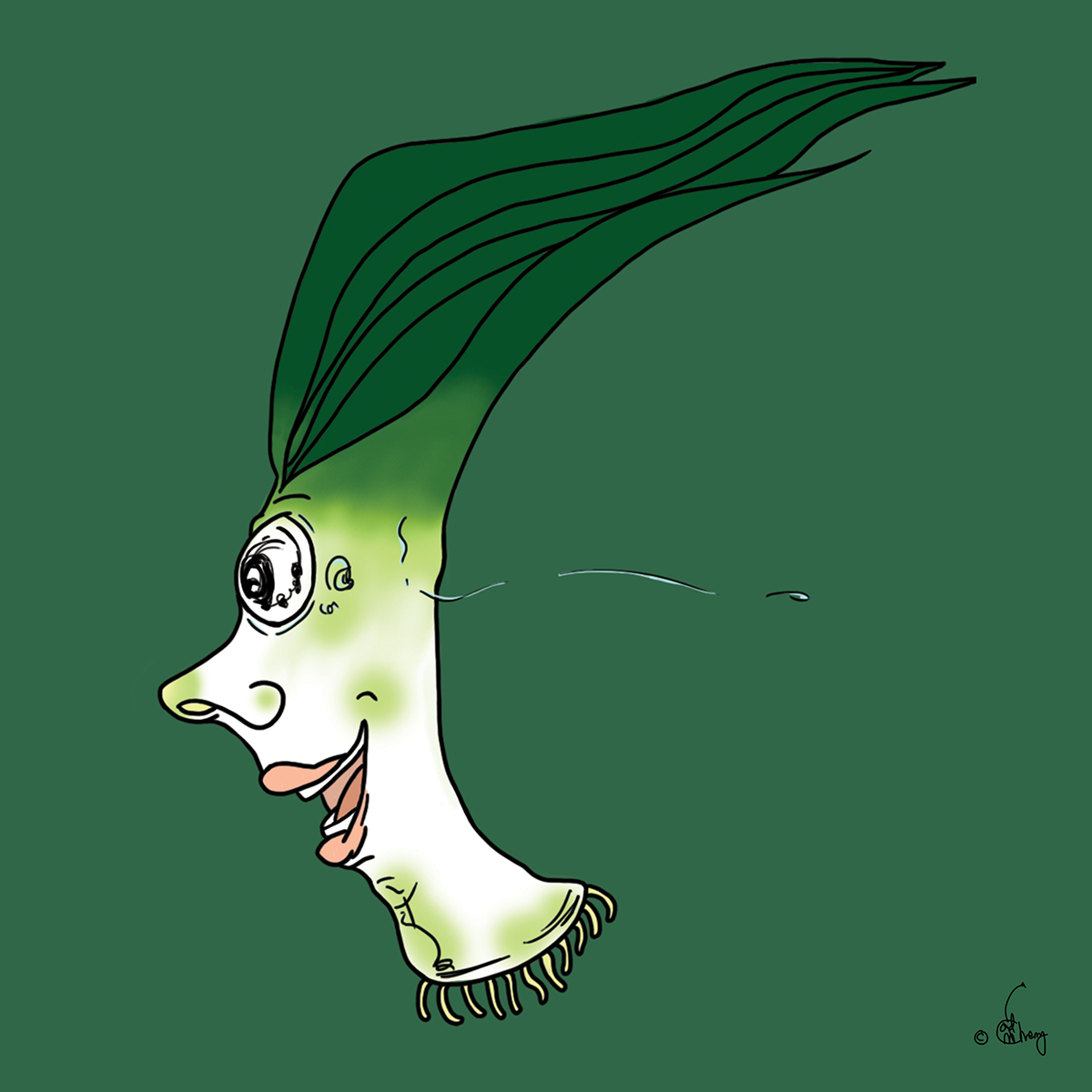 Running Scallion
