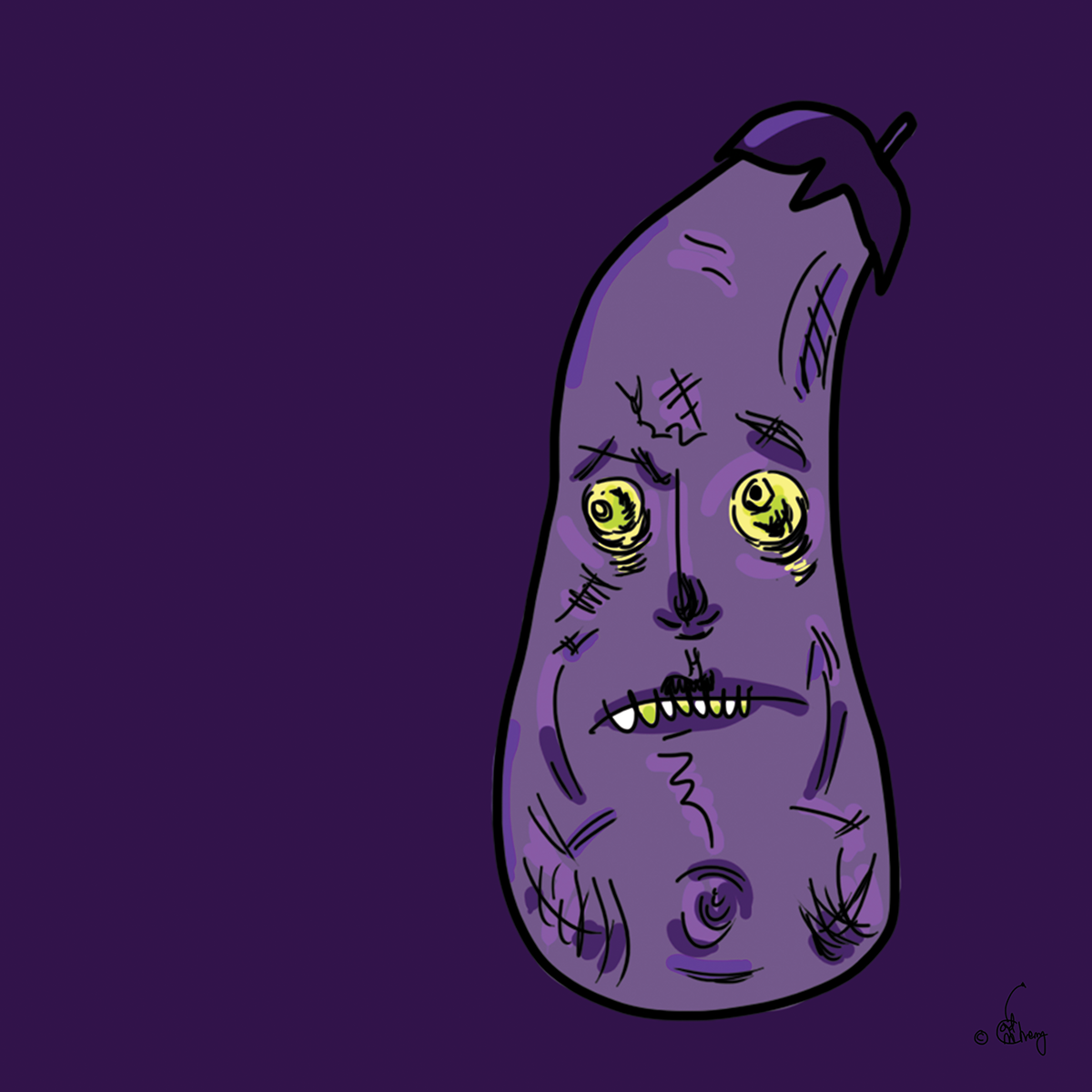 Paranoid Eggplant