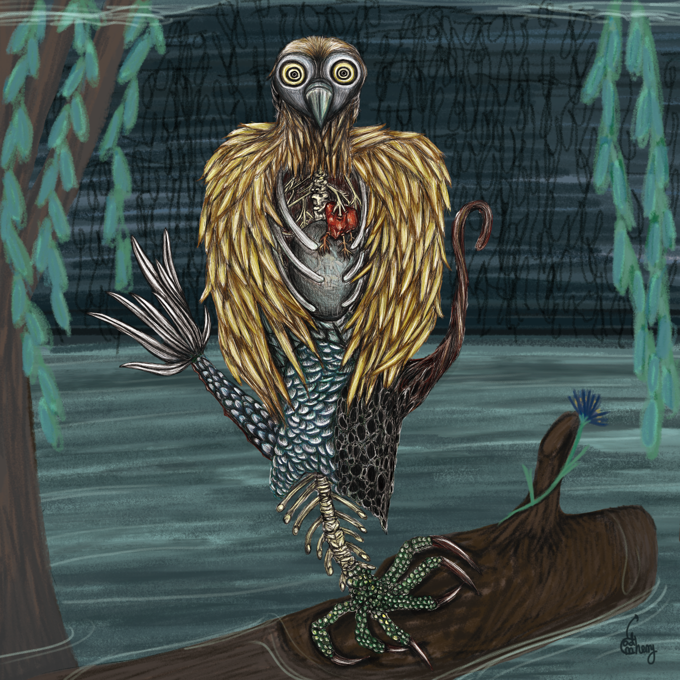 Bird in the Abyss