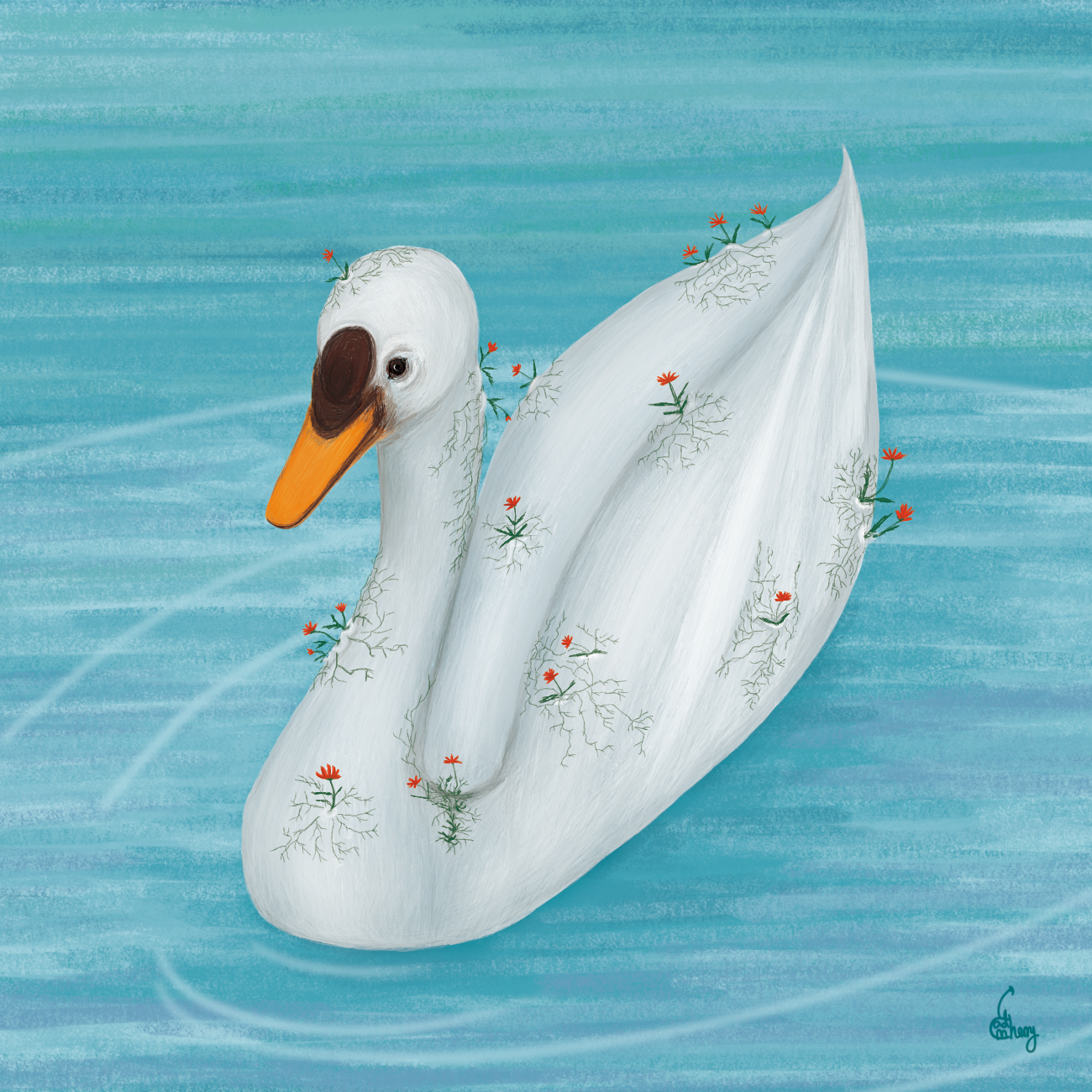 Foam Swan