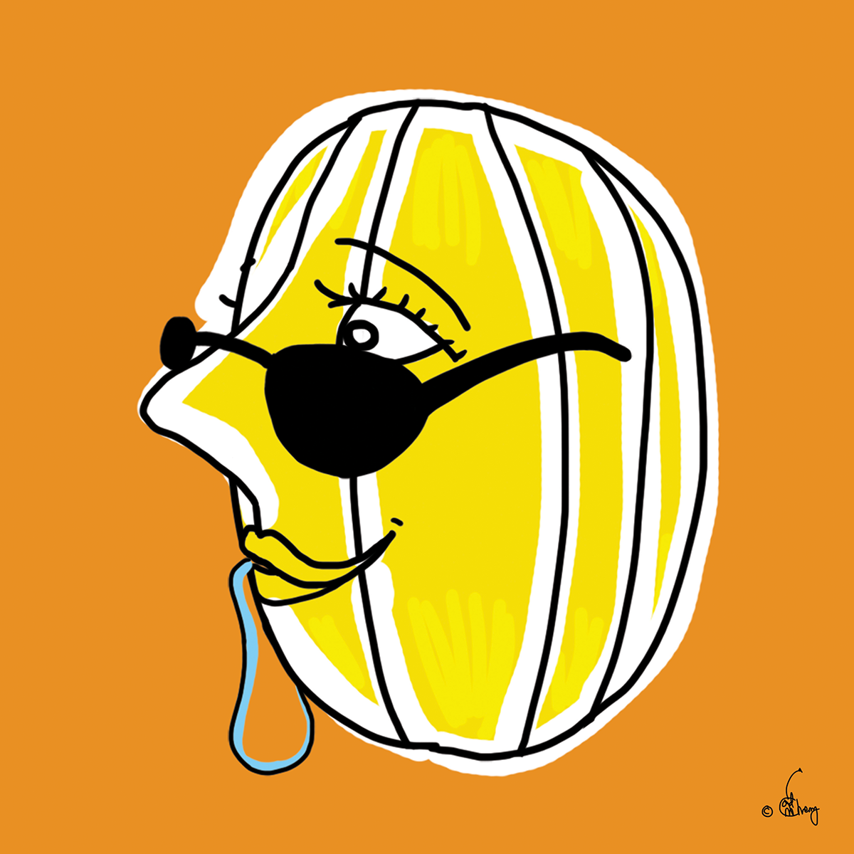 Peeking Korean Melon