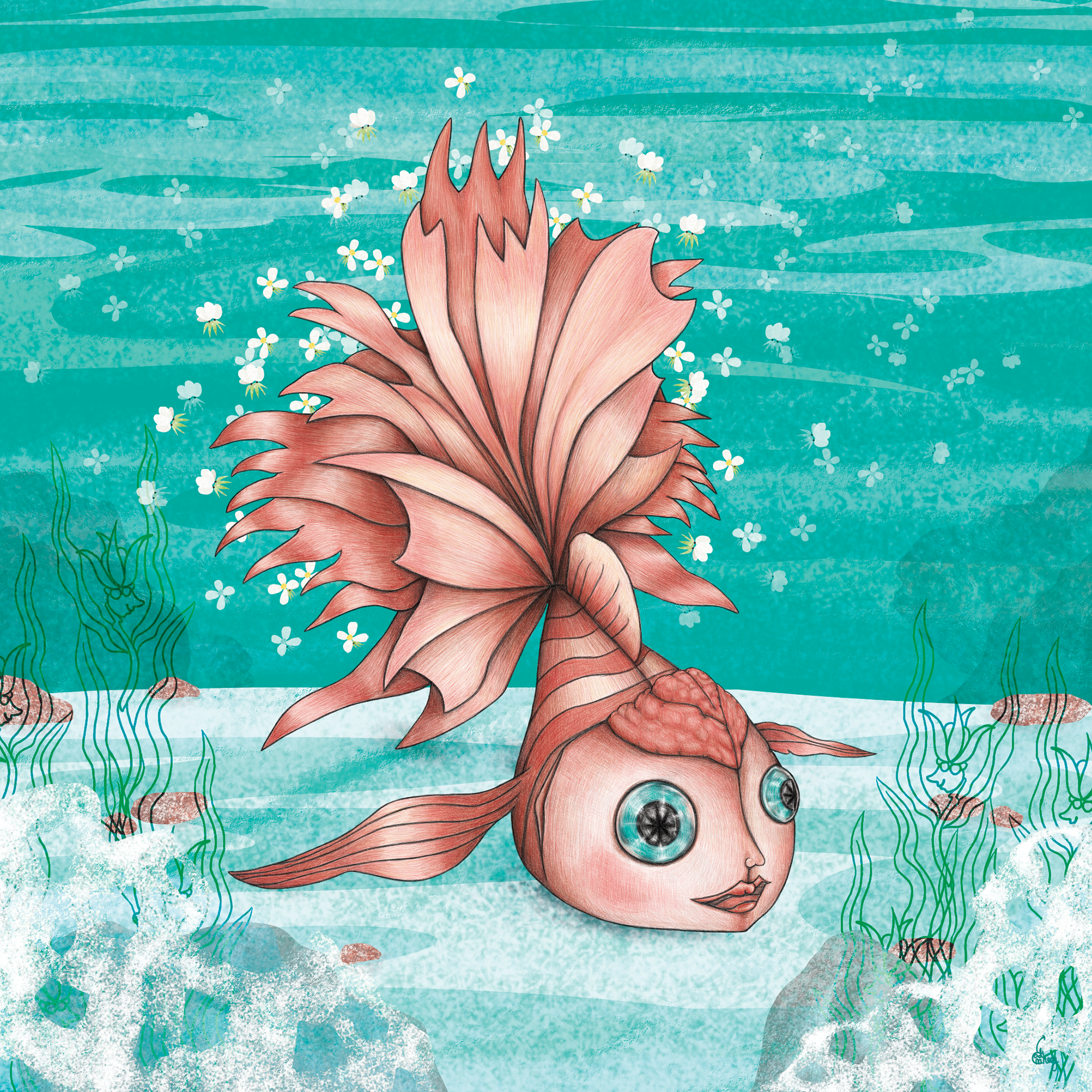 Bouquet-tail Fish