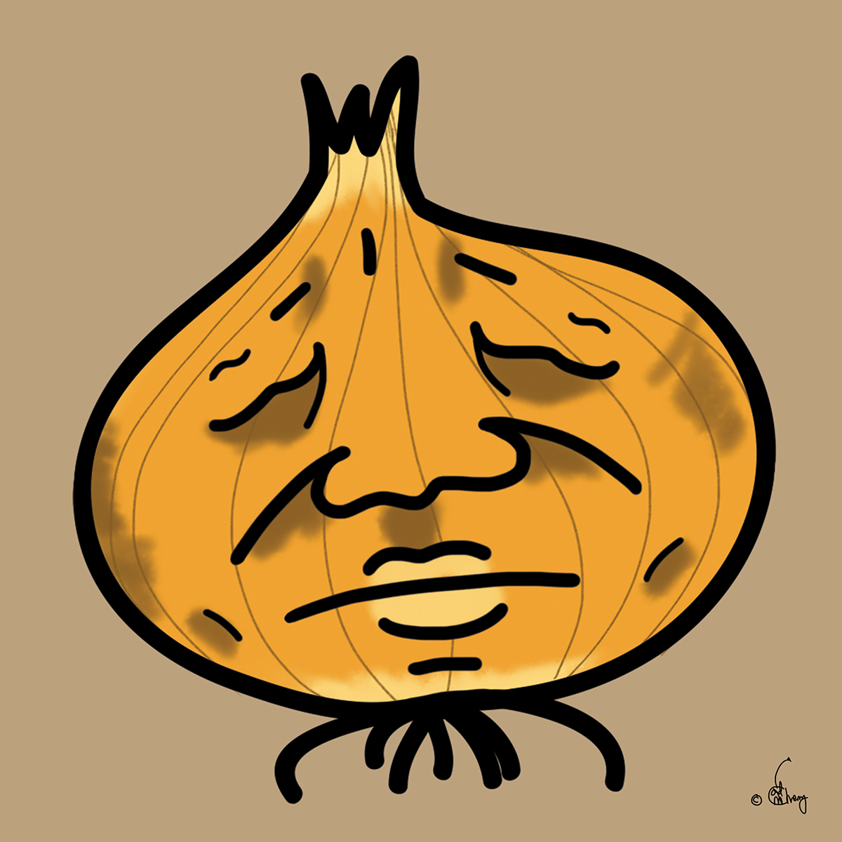 Tired Onion