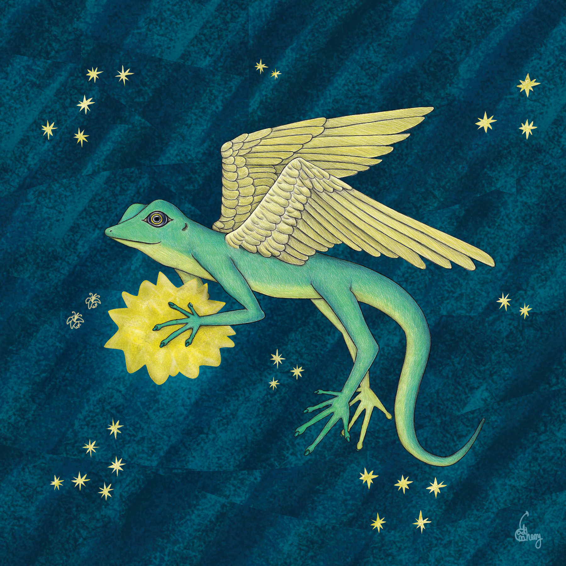 Star Catcher Lizard
