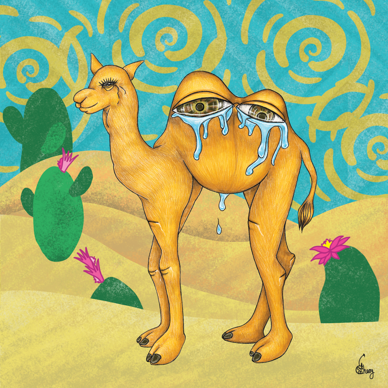 Crying Camel