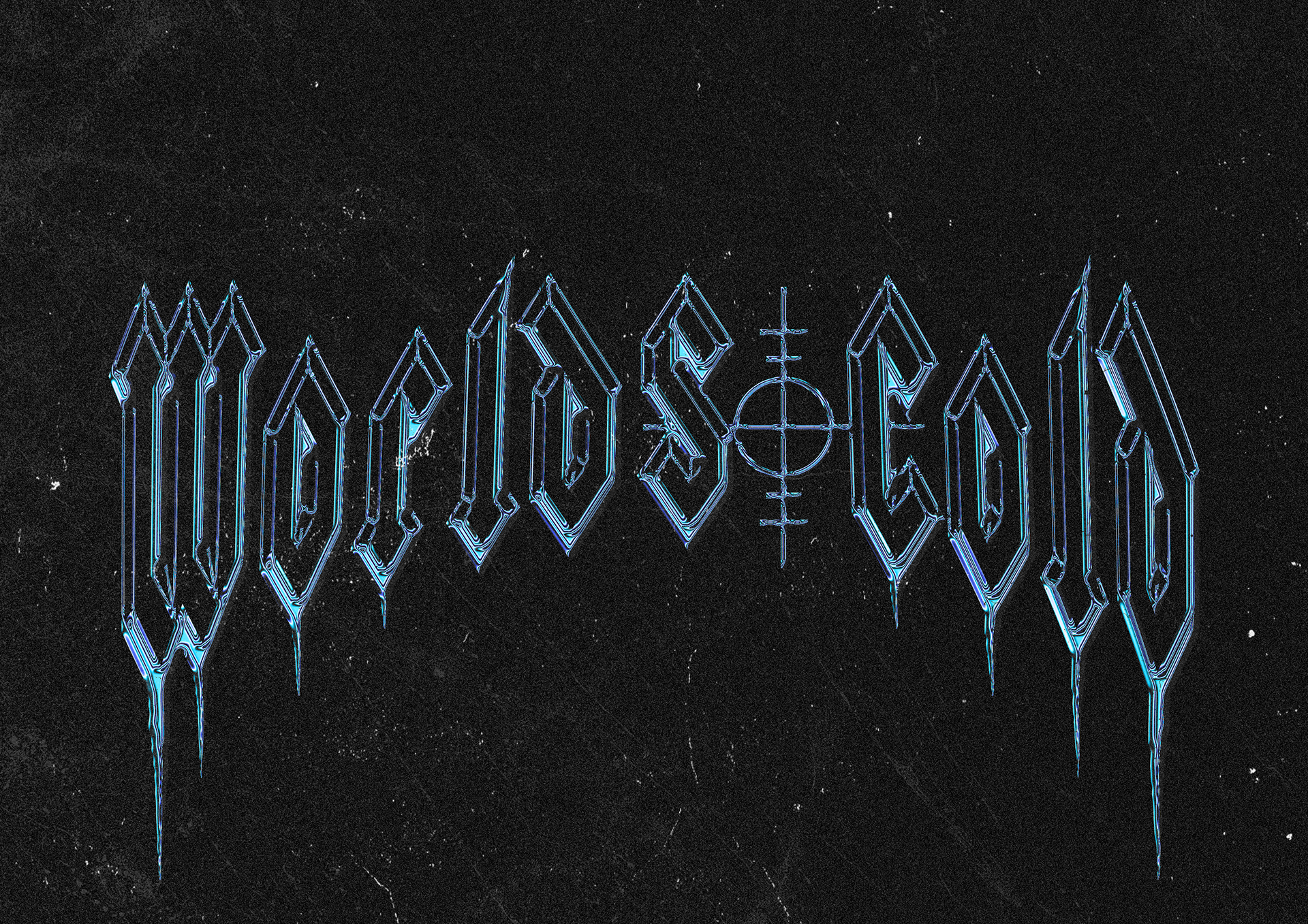 World So Cold Sticker Design 1