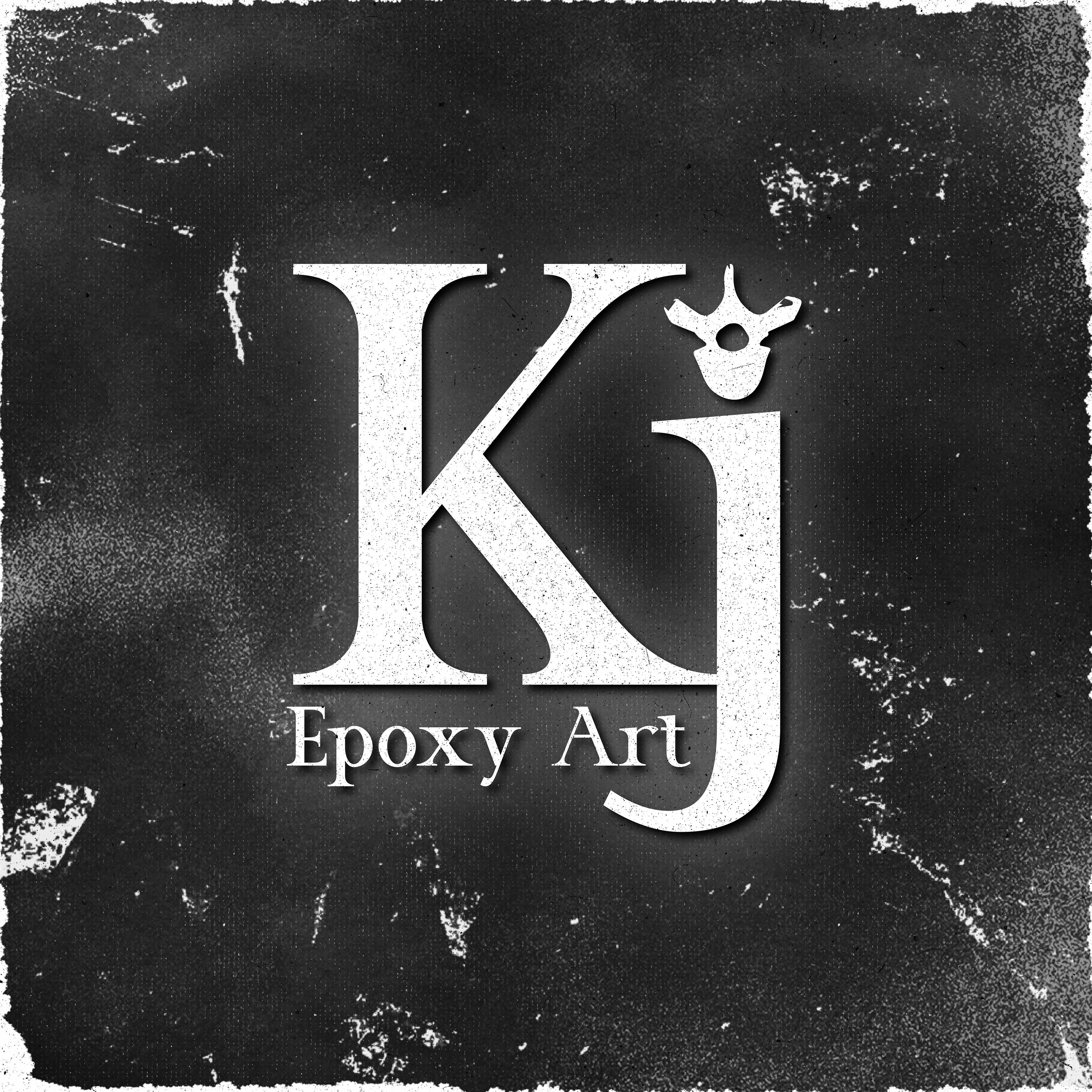 kj epoxy art logo