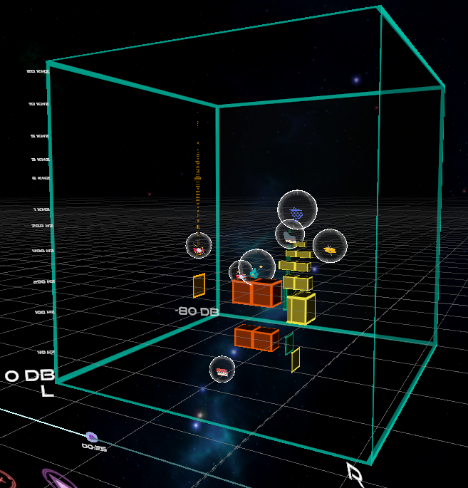EQ in audio cube