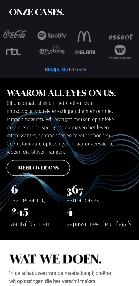 mobile first design - wordpress