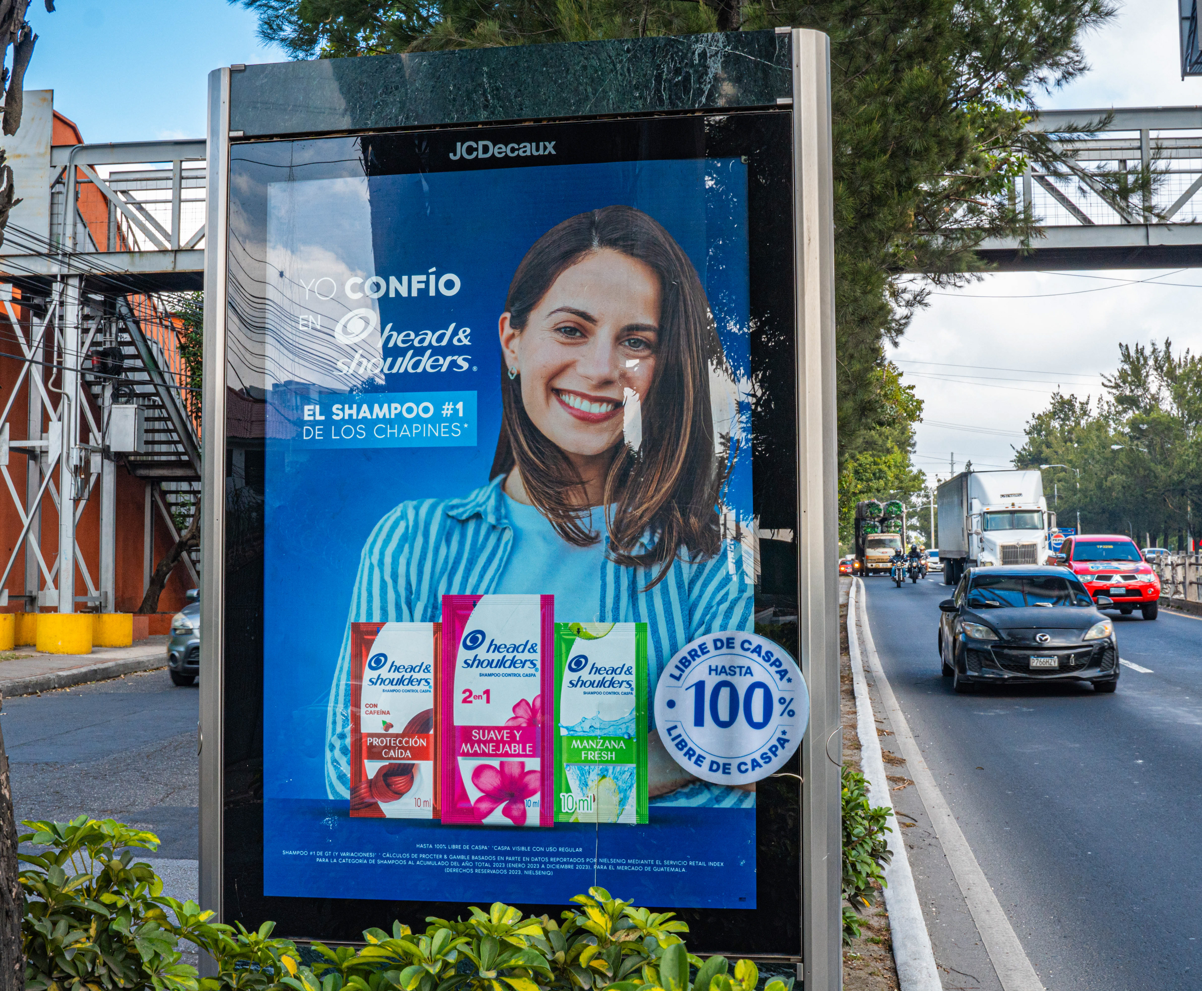 Campaña Head & shoulders Ciudad Guatemala