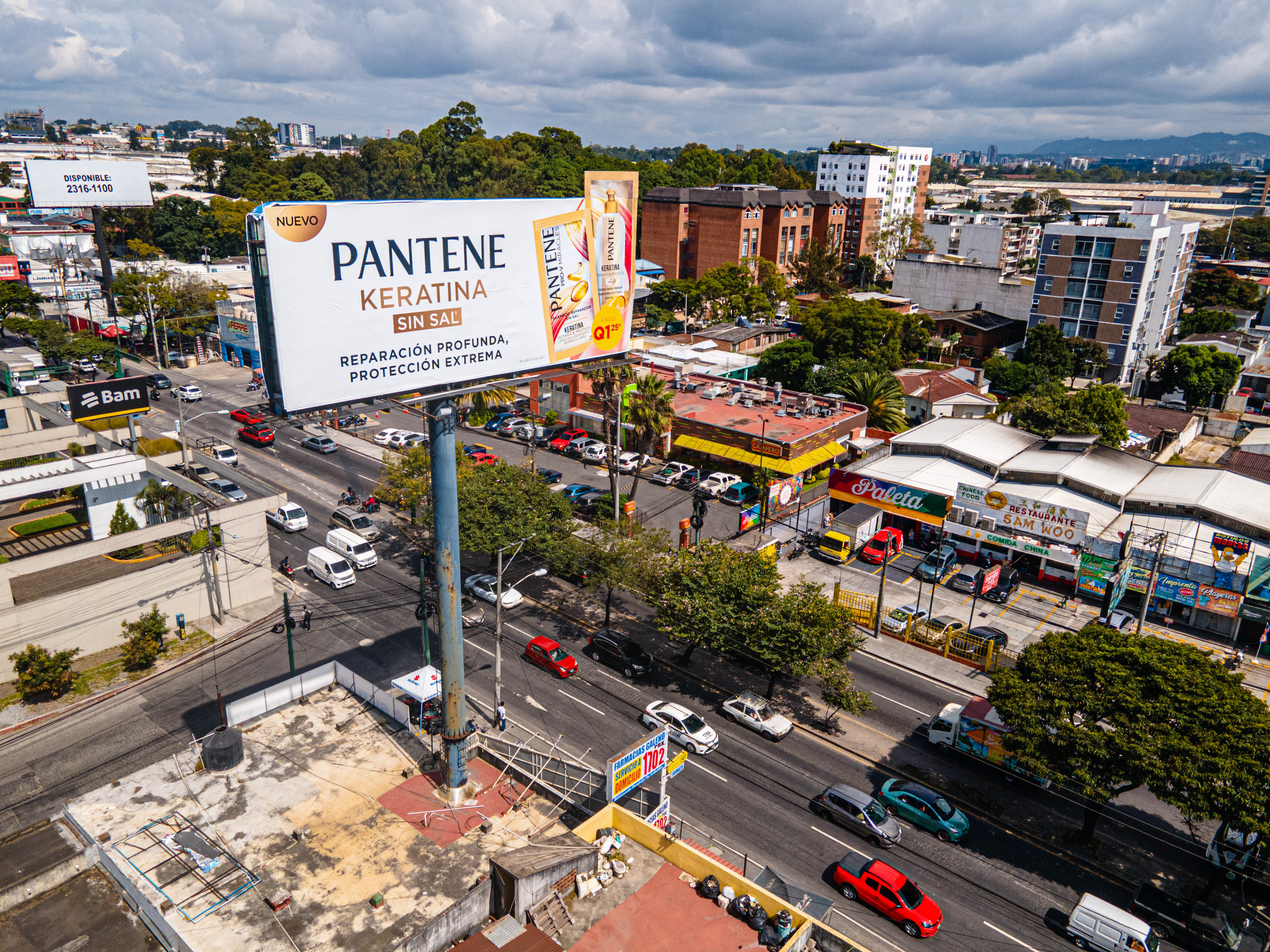 Campaña PANTENE Ciudad Guatemala (drone)