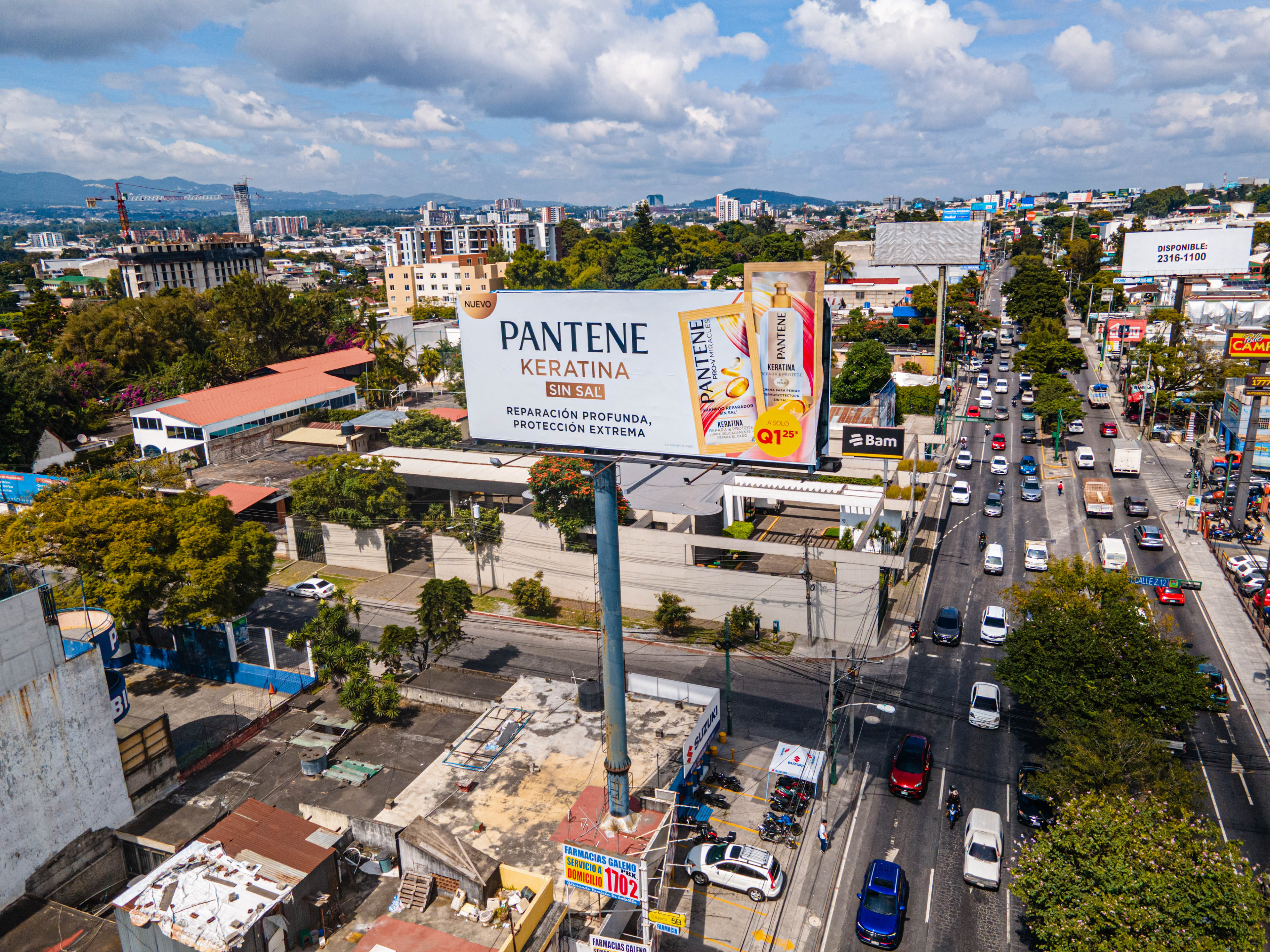 Campaña PANTENE Ciudad Guatemala (drone)