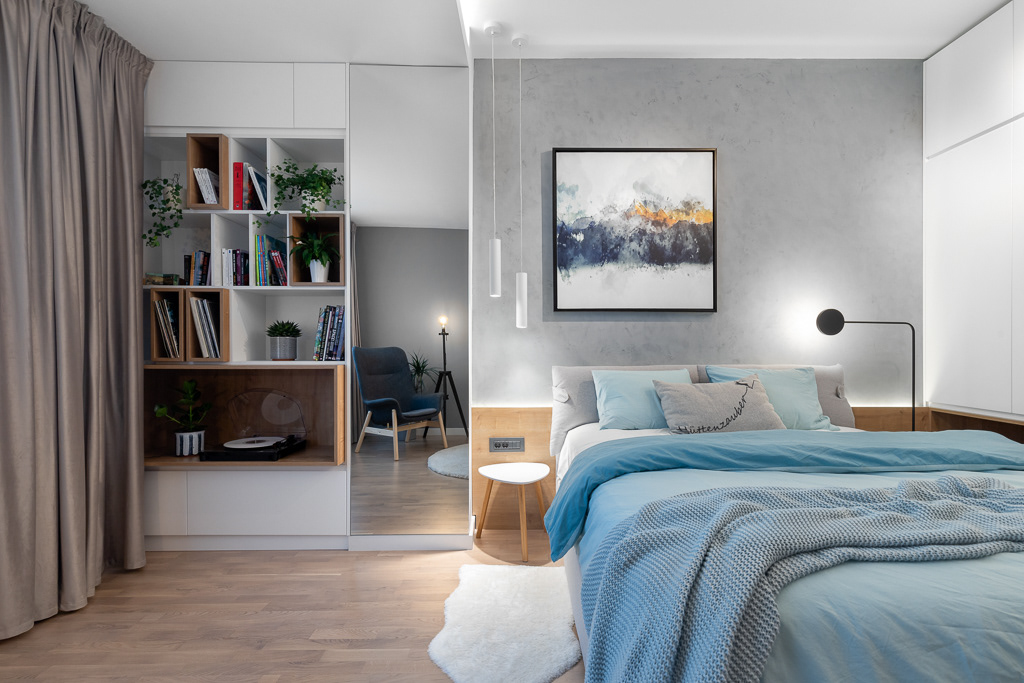 Apartament amenajat pentru o sedinta foto profesionala de design interior in Bucuresti