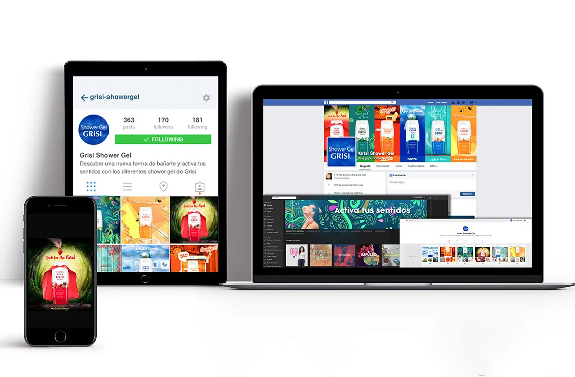 Grisi laboratories-Social media design