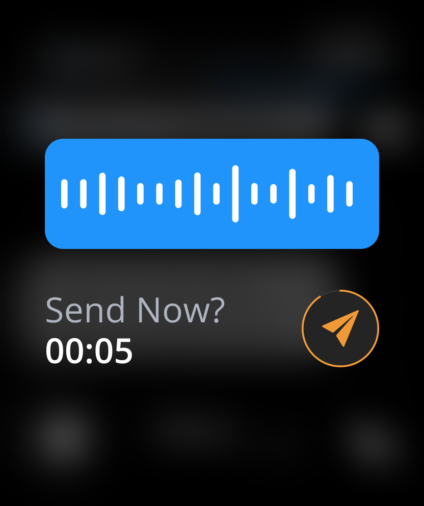 Message Overview Screen