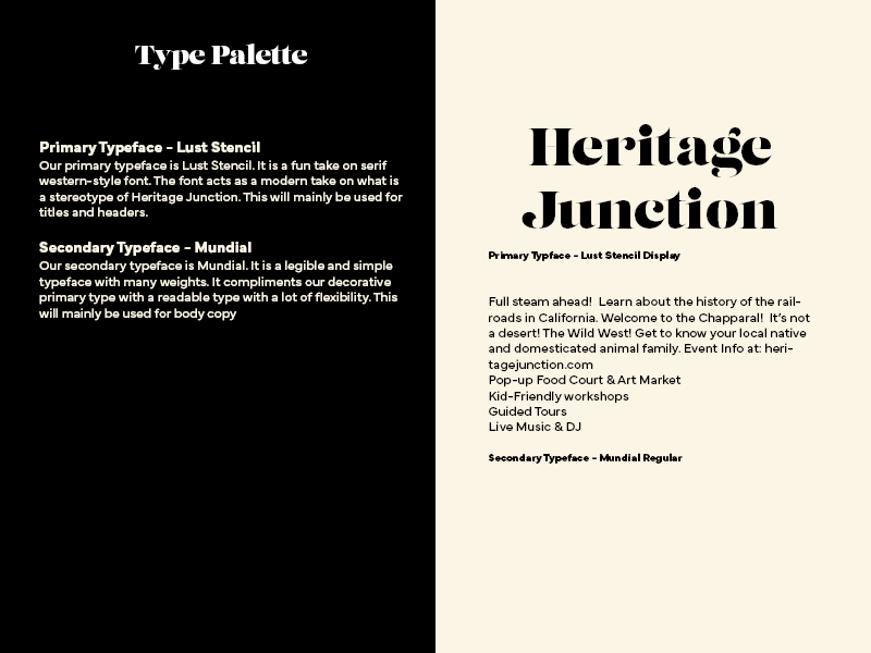 Type Pallete