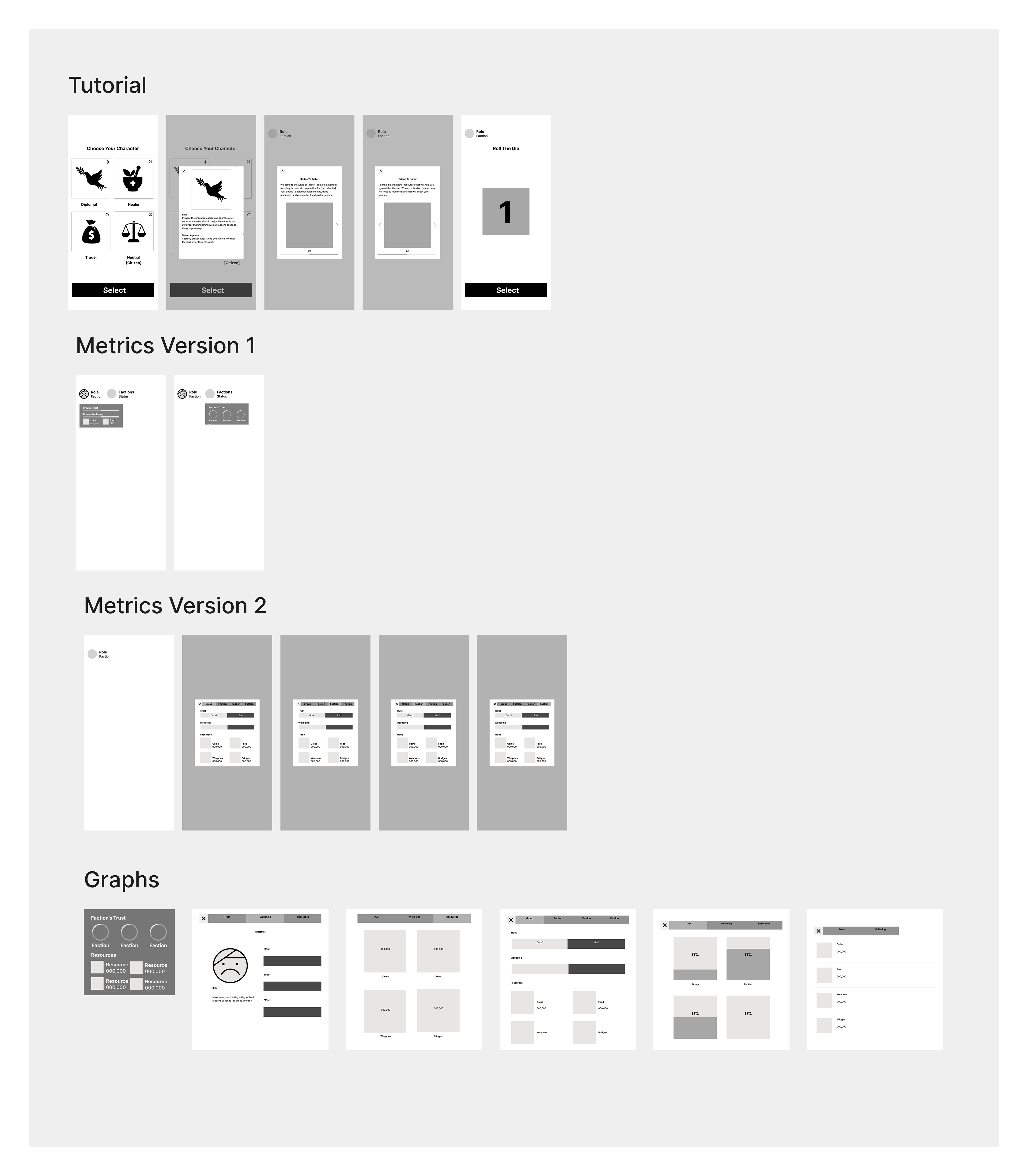UI Screens - Sammy