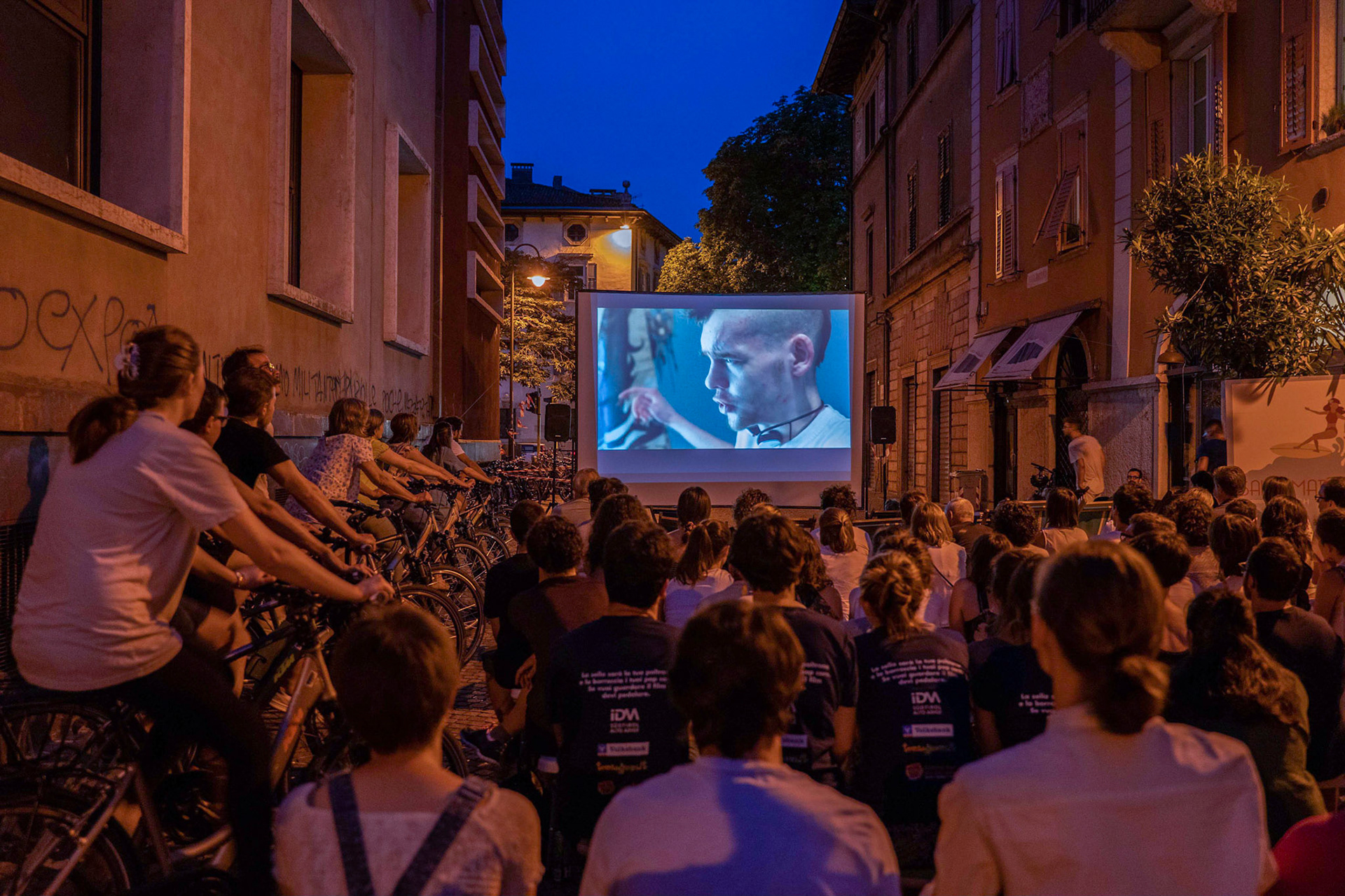 Ciclocinema 2018 in Trentino-Alto Adige - proiezione a Trento (San Martino)