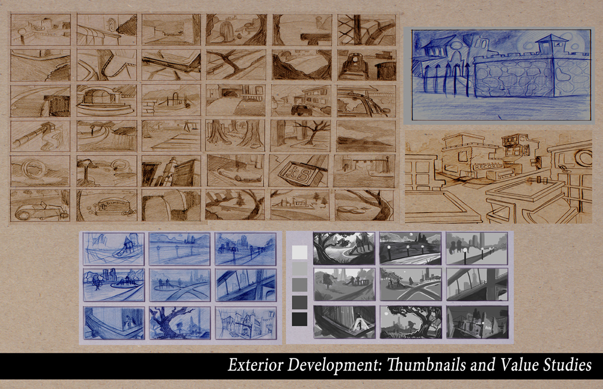 development sketches