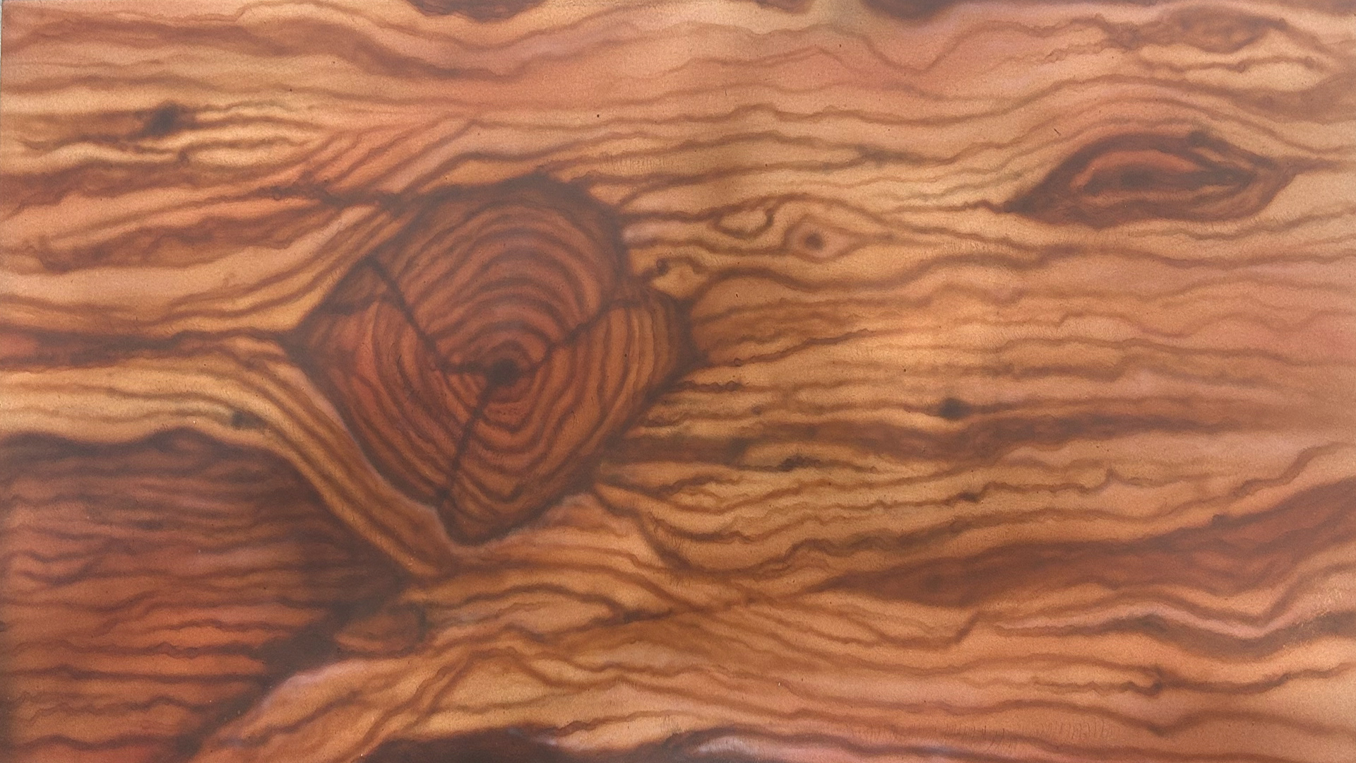 airbrushed acrylic on aluminum 
