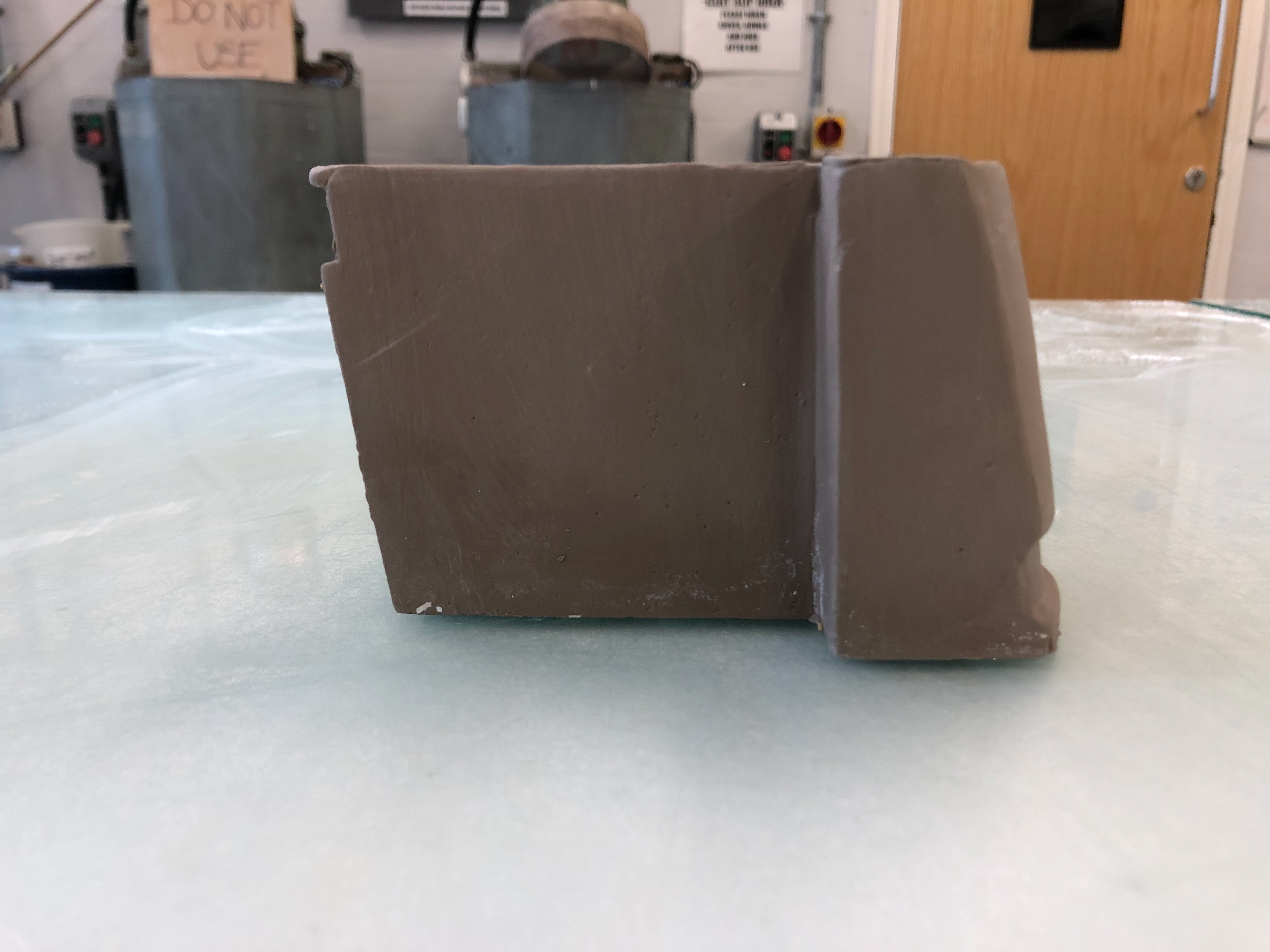 Final piece from the side.