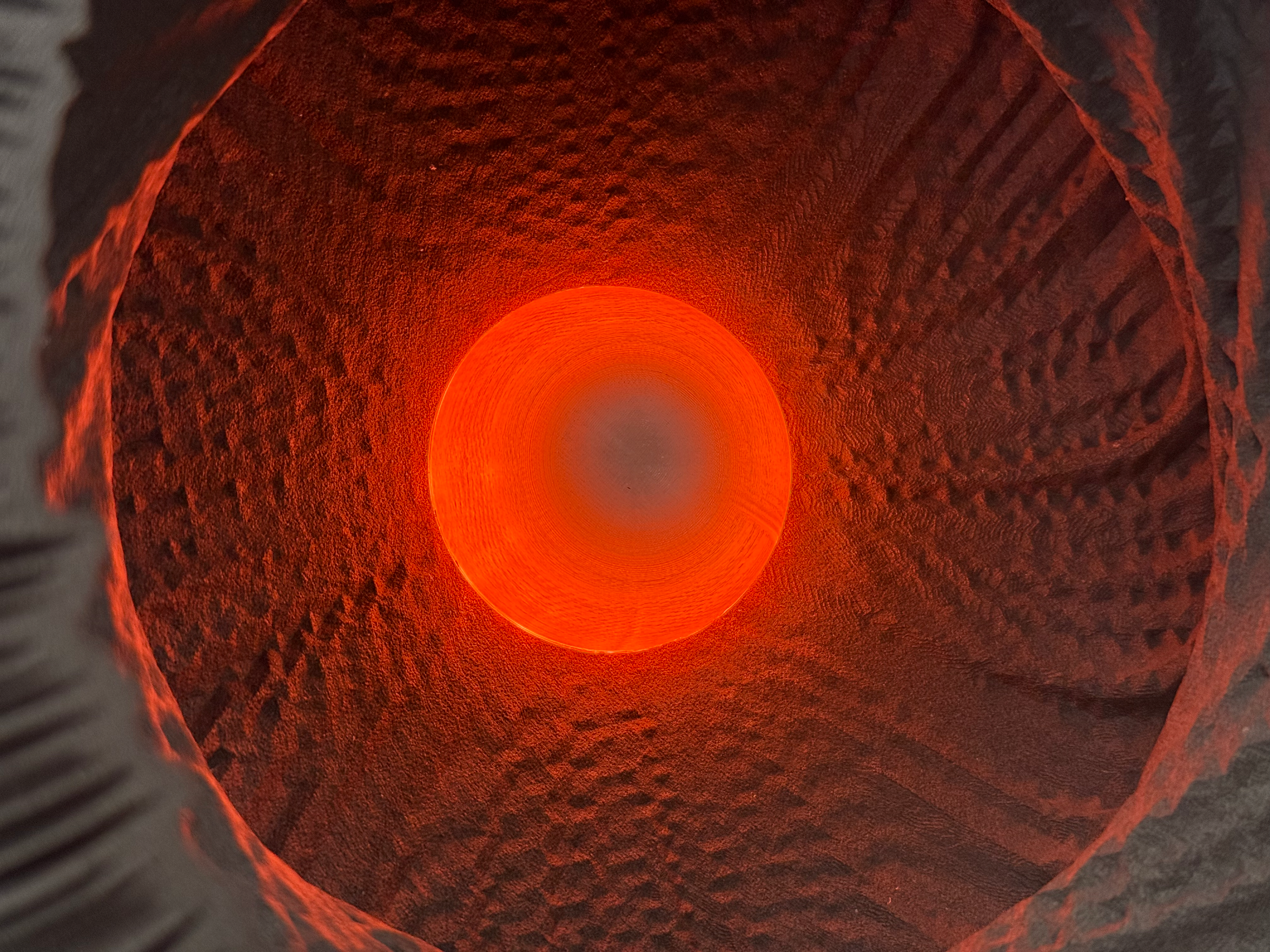 Light on before sanding