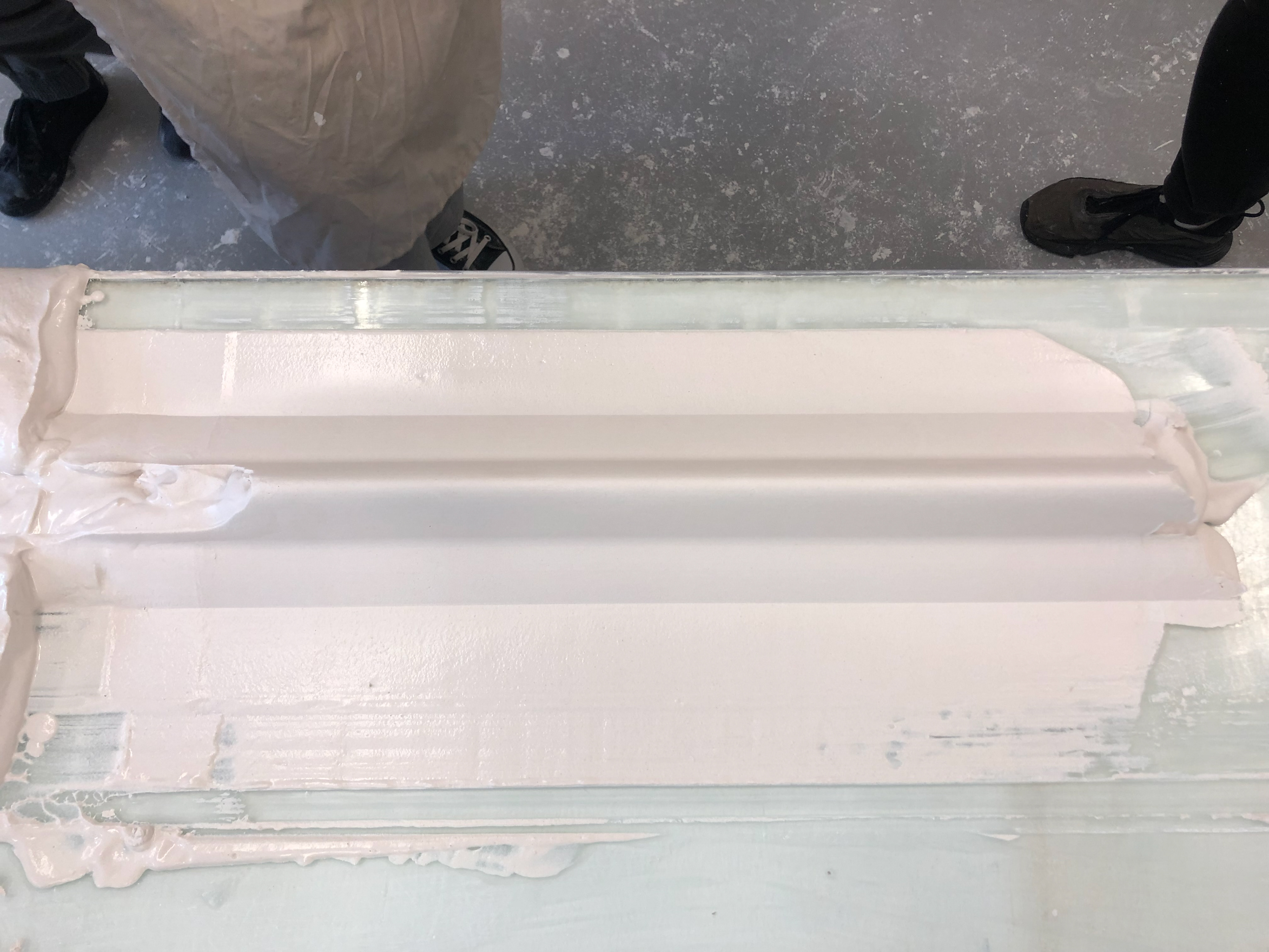 Top view of the inner section