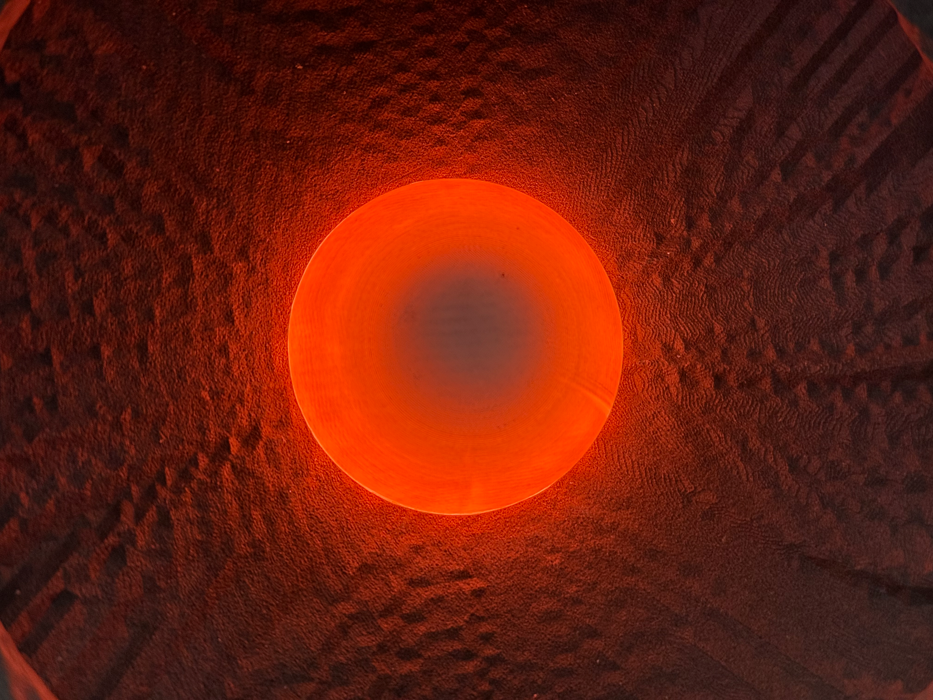 Light on after sanding