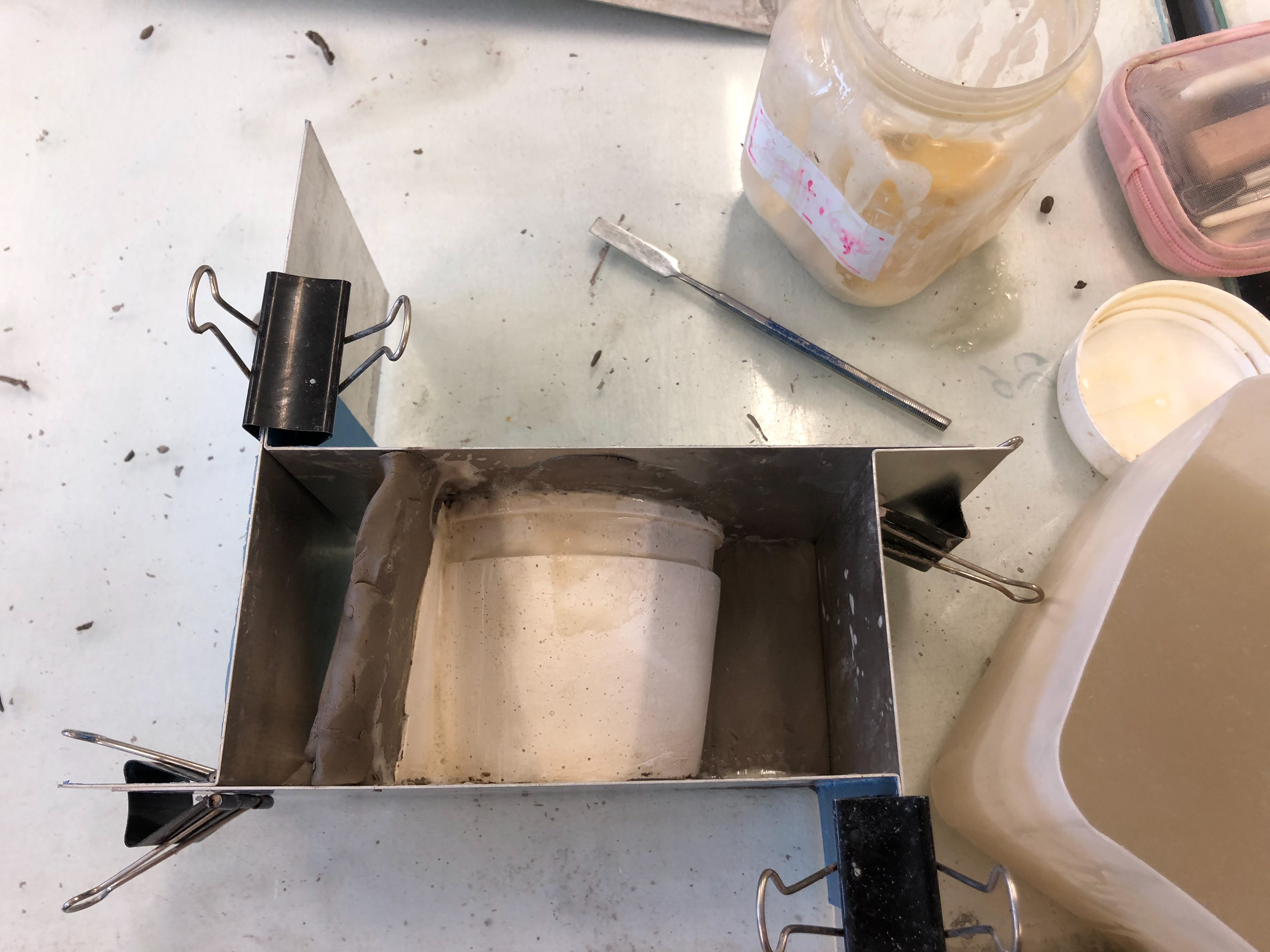The first cottleing and soft soap.