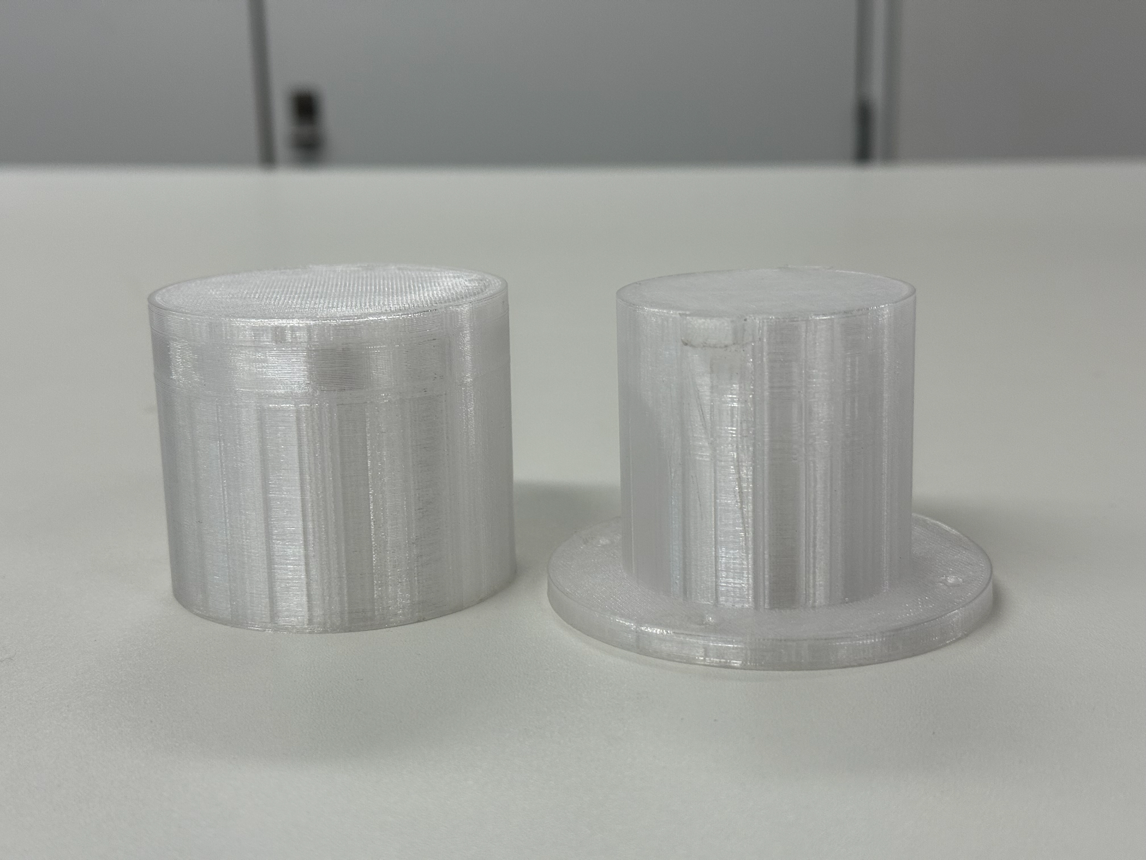 The two separate pieces